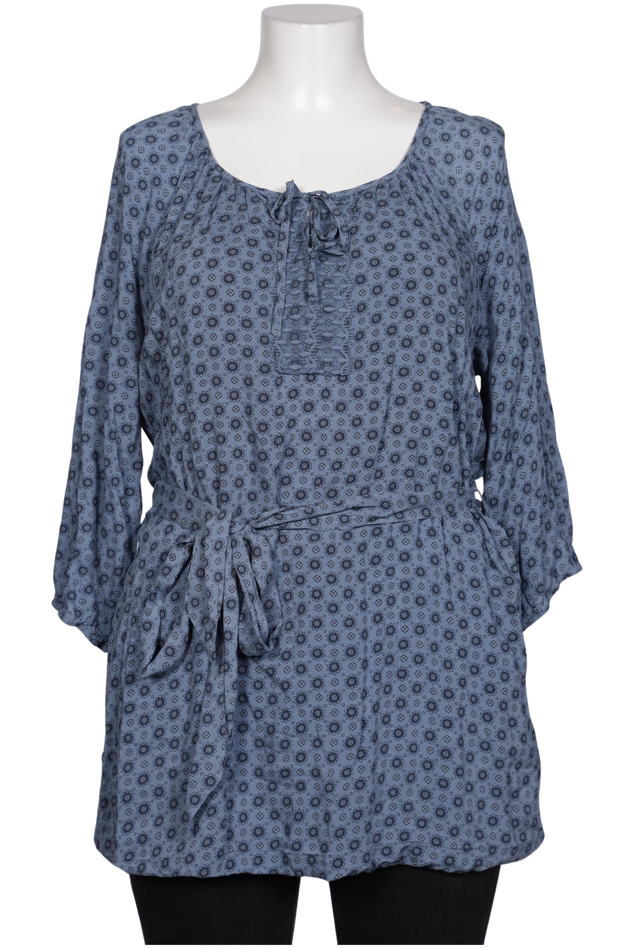

Ulla Popken Damen Bluse, blau, Gr. 42