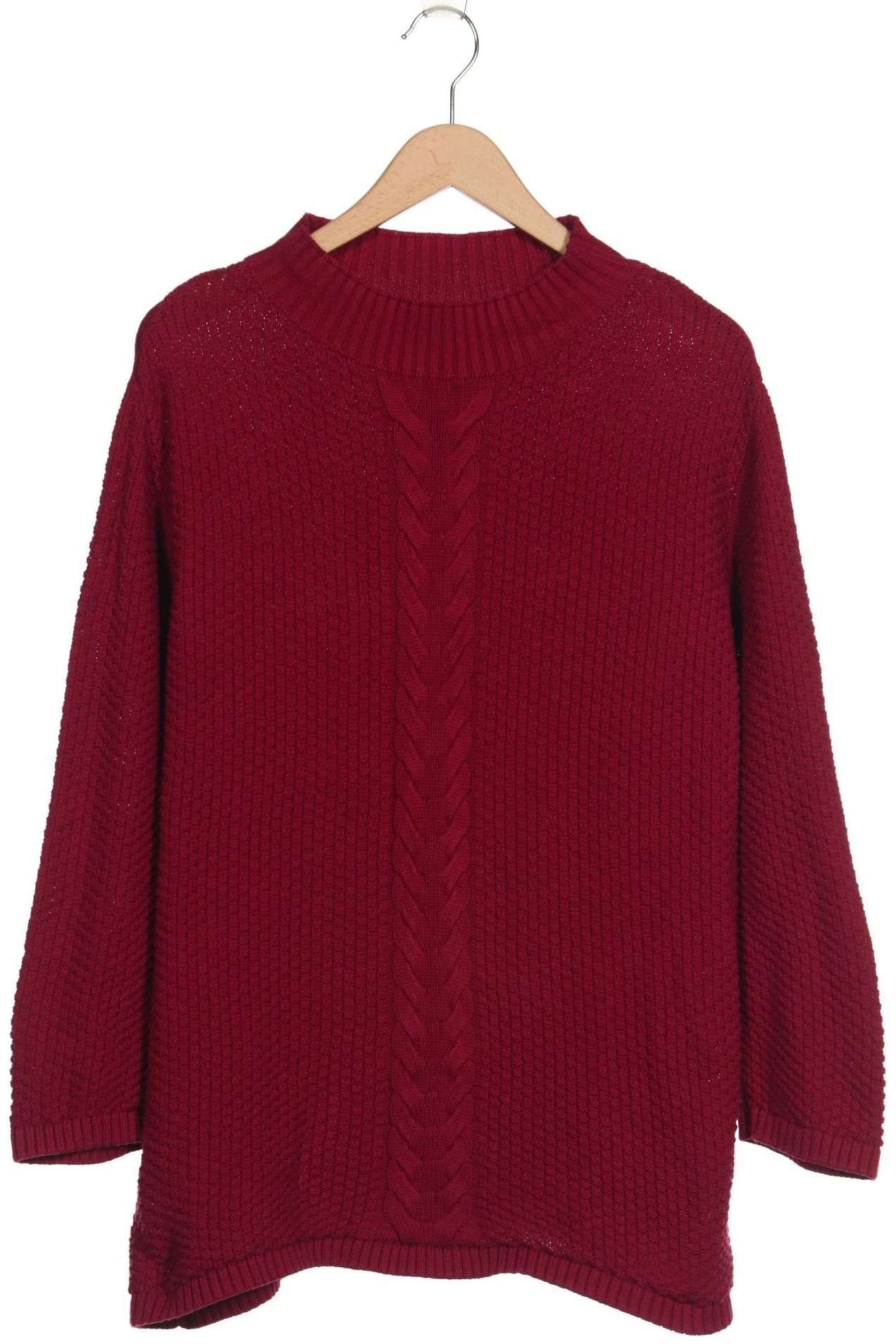 

Ulla Popken Damen Pullover, bordeaux, Gr. 46