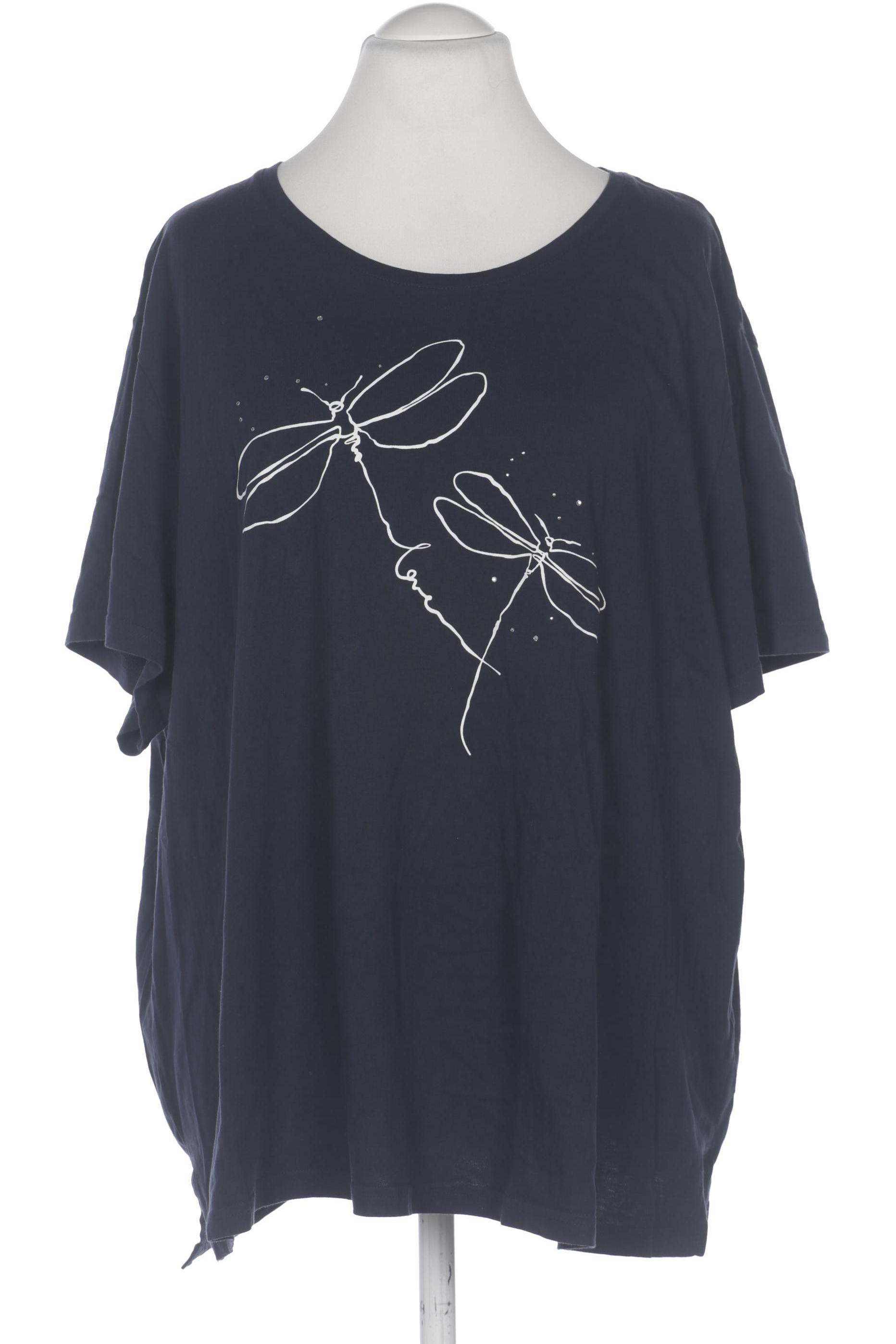 

Ulla Popken Damen T-Shirt, marineblau, Gr. 54