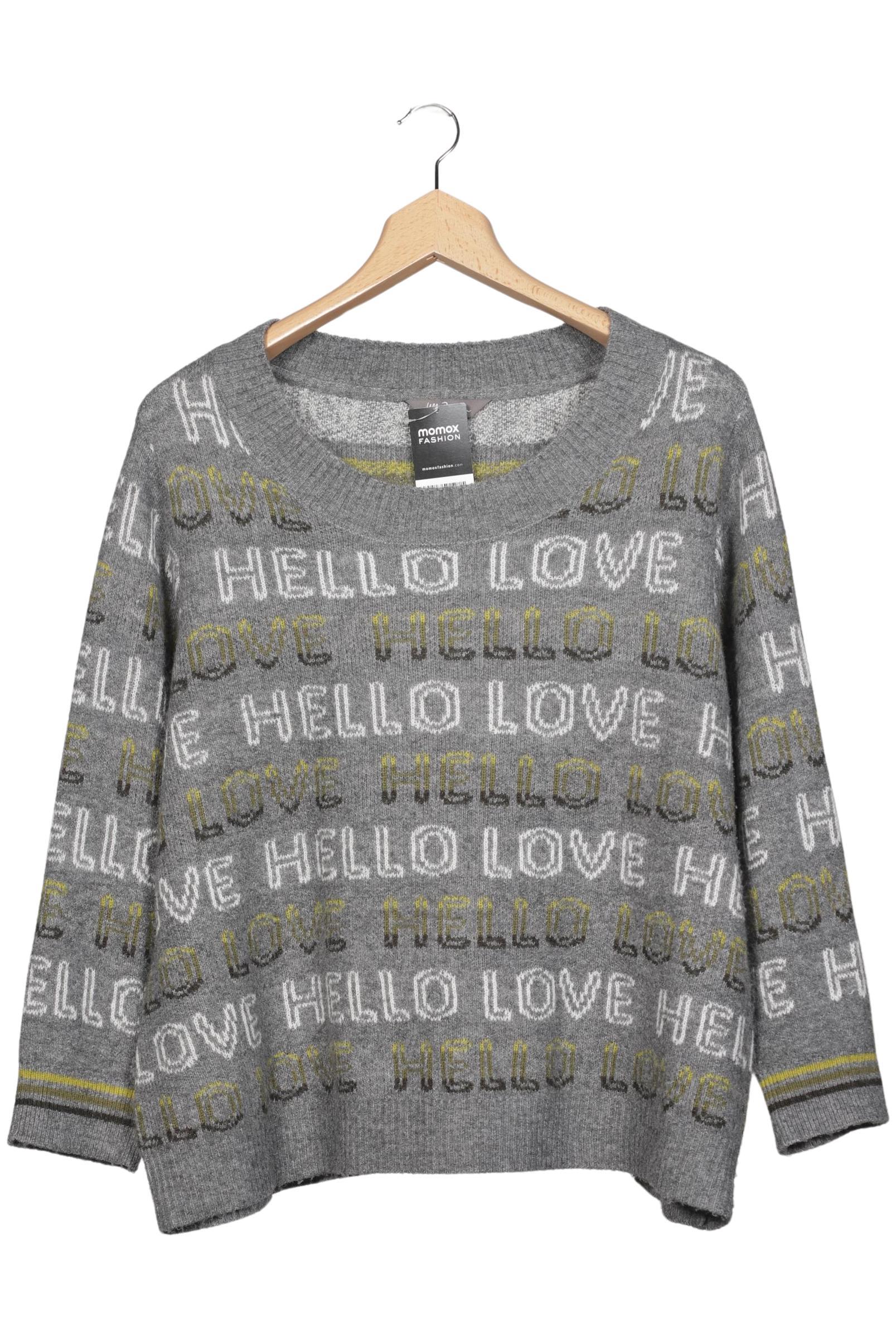 

Ulla Popken Damen Pullover, grau, Gr. 50