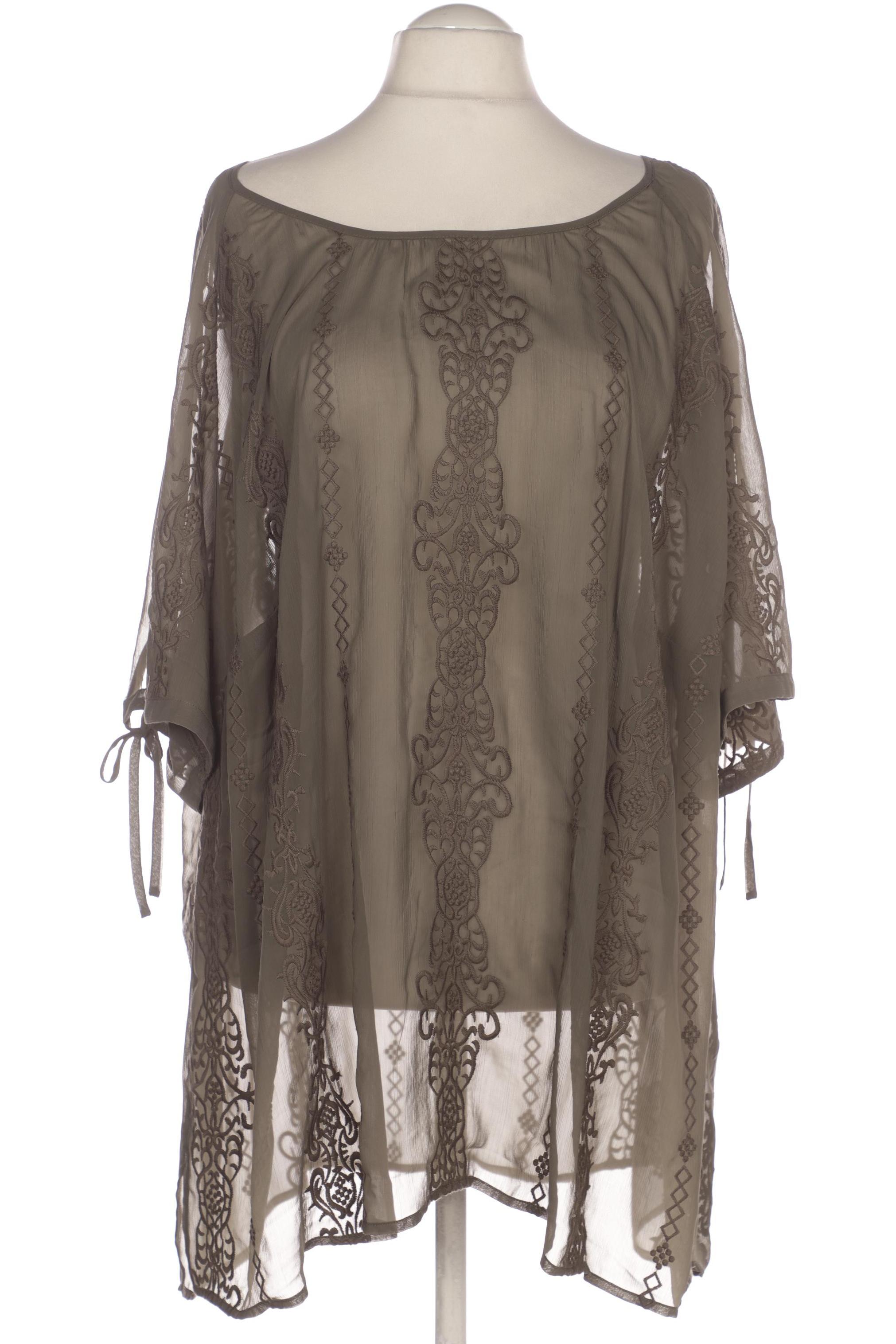 

Ulla Popken Damen Bluse, grün, Gr. 58