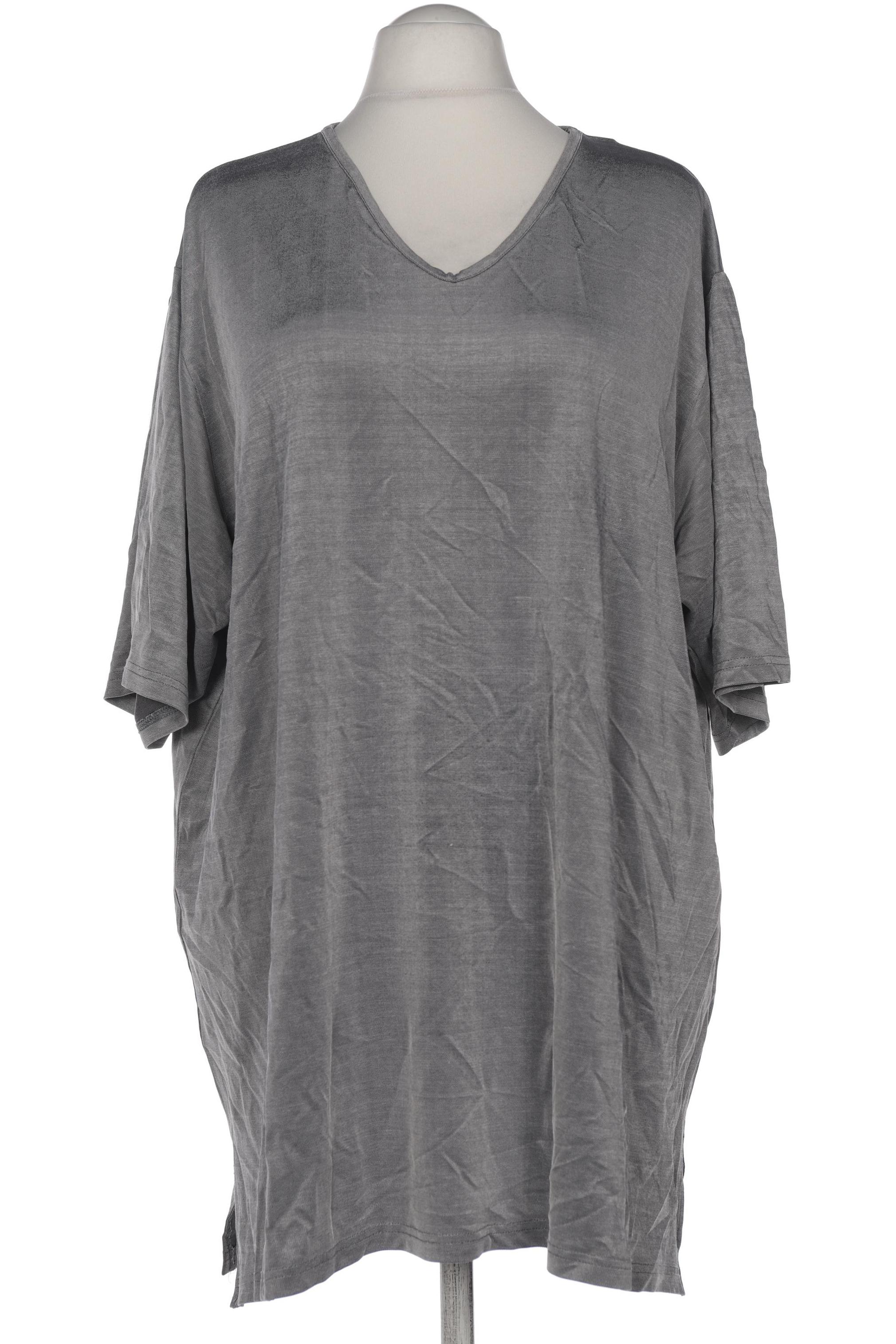 

Ulla Popken Damen T-Shirt, silber, Gr. 54