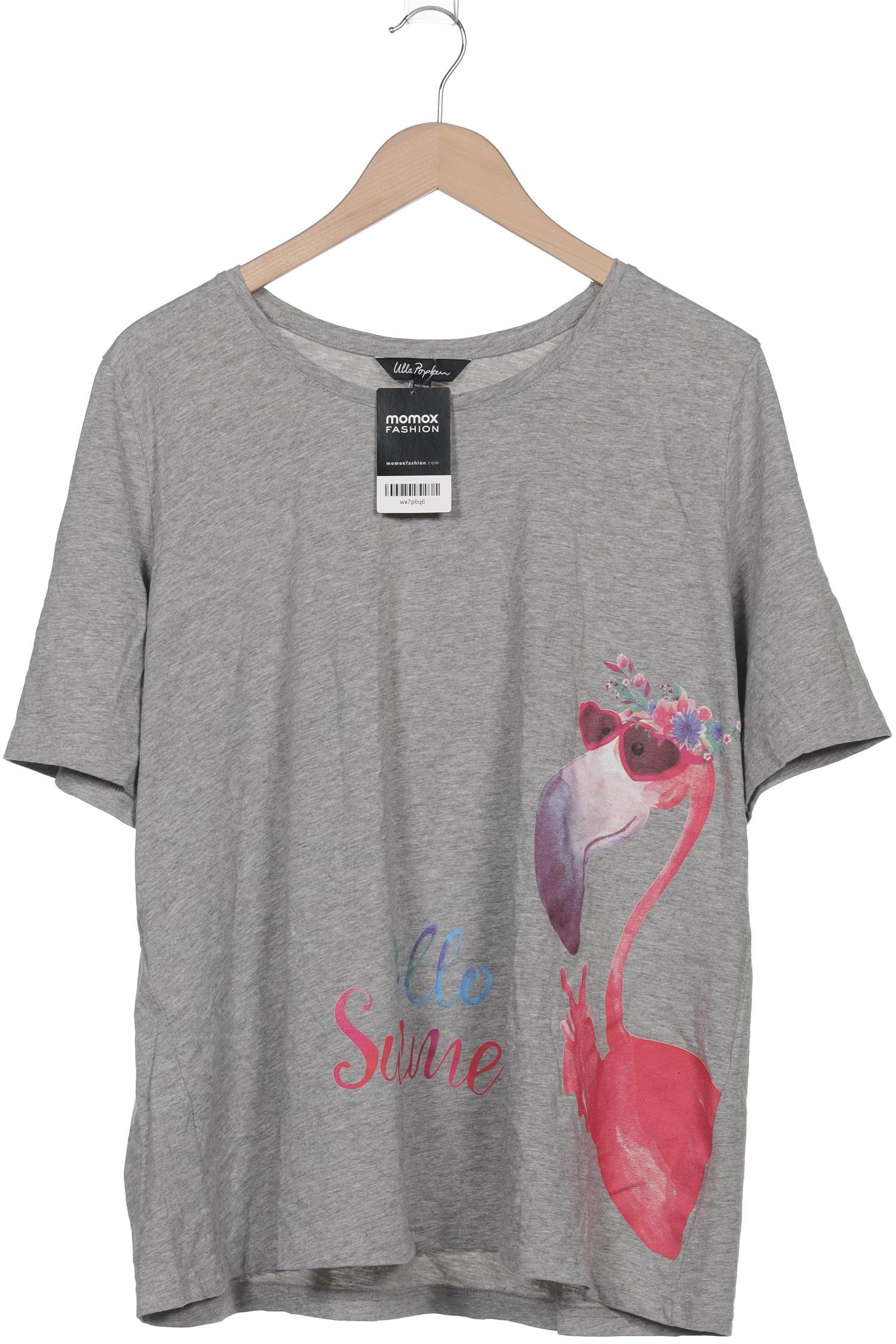 

Ulla Popken Damen T-Shirt, grau, Gr. 46