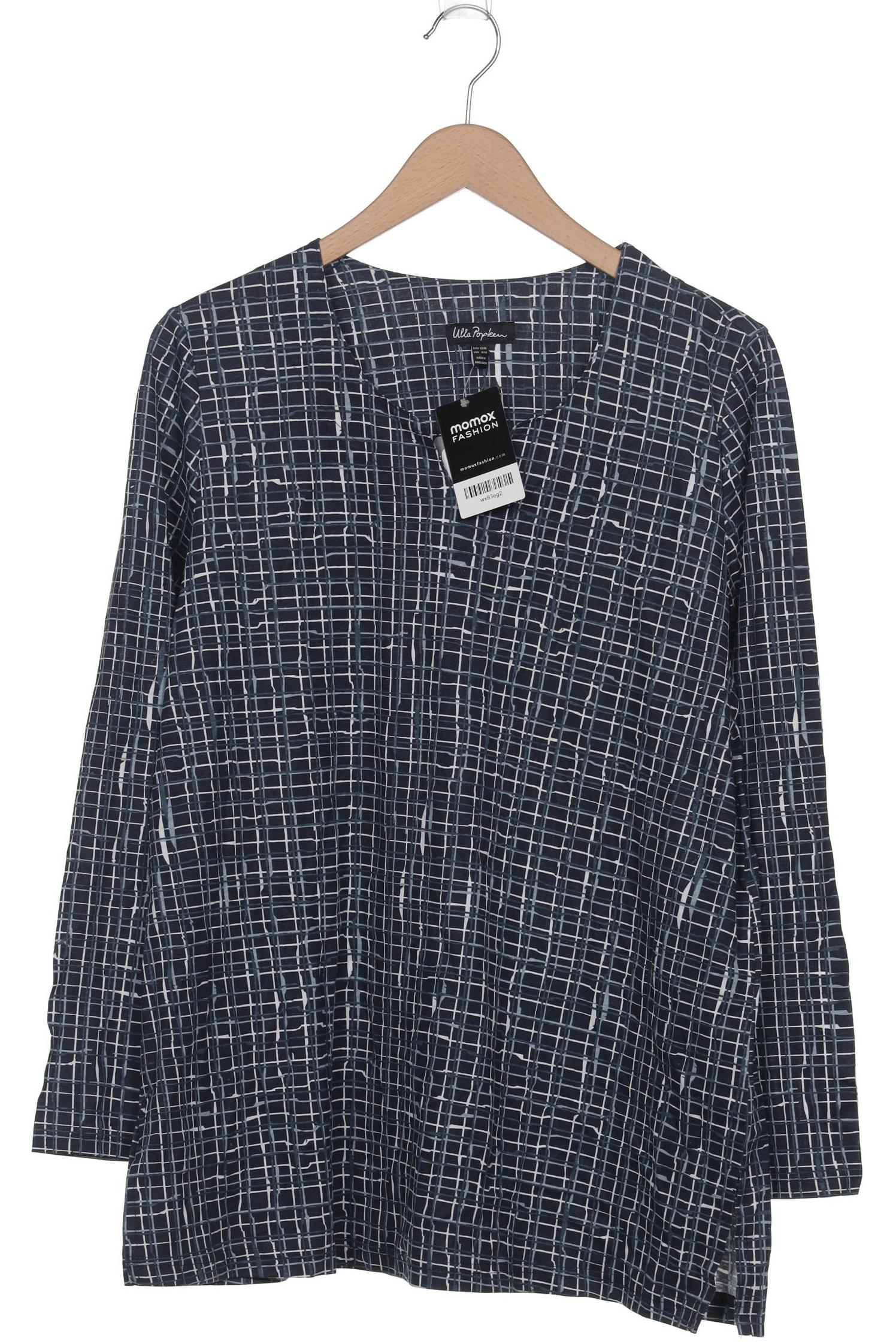 

Ulla Popken Damen Langarmshirt, marineblau, Gr. 42