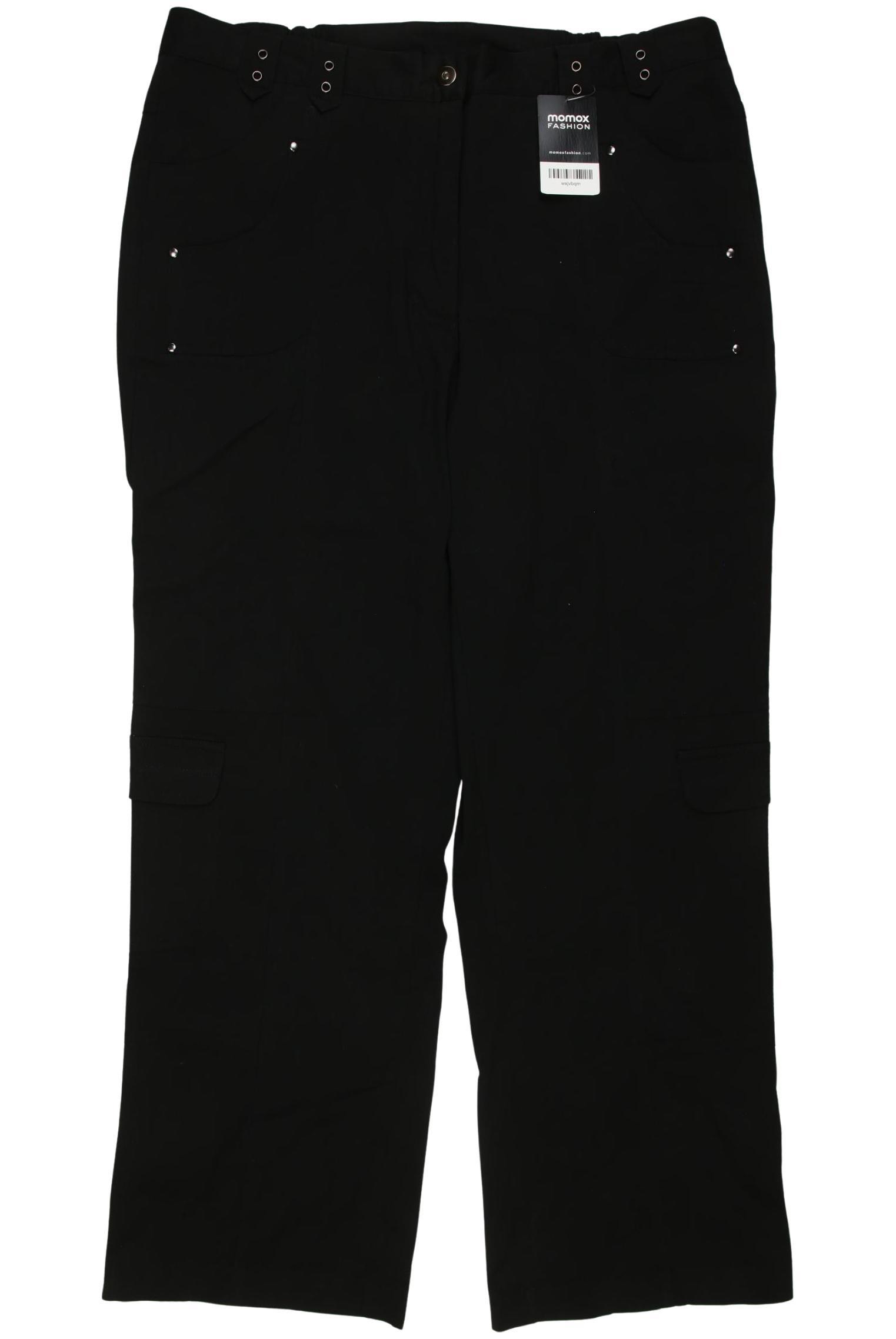 

Ulla Popken Damen Stoffhose, schwarz, Gr. 48