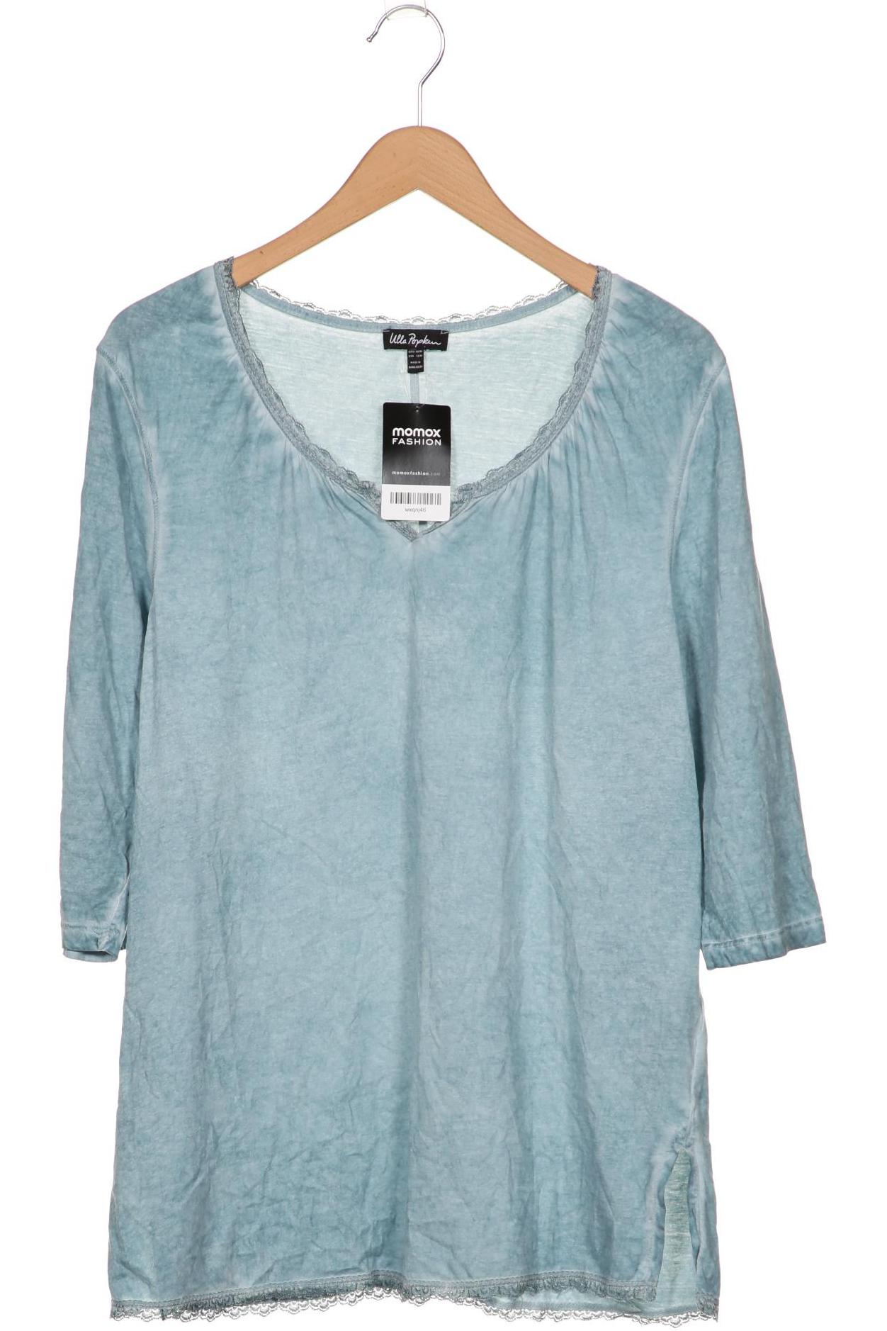 

Ulla Popken Damen Langarmshirt, hellblau