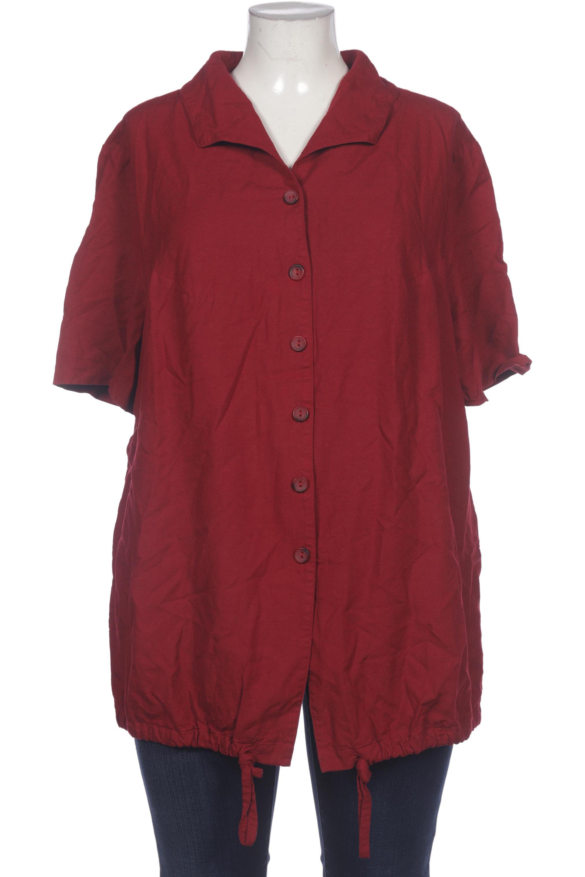 

Ulla Popken Damen Bluse, bordeaux, Gr. 46