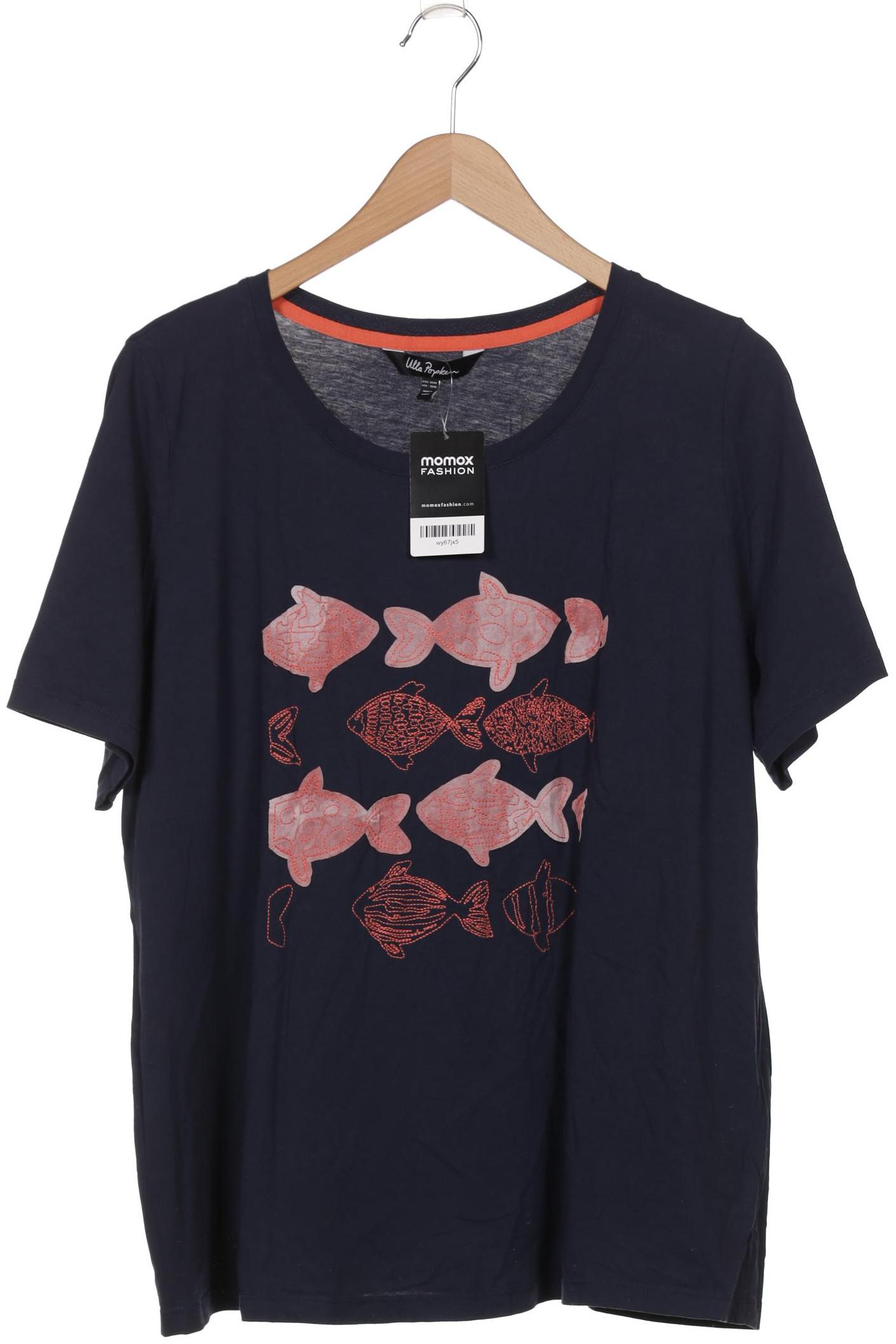 

Ulla Popken Damen T-Shirt, marineblau, Gr. 46