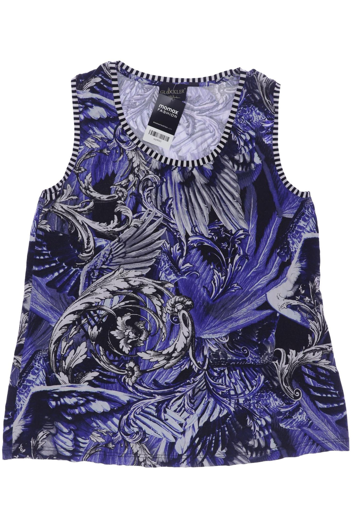 

Ulla Popken Damen Top, blau, Gr. 46