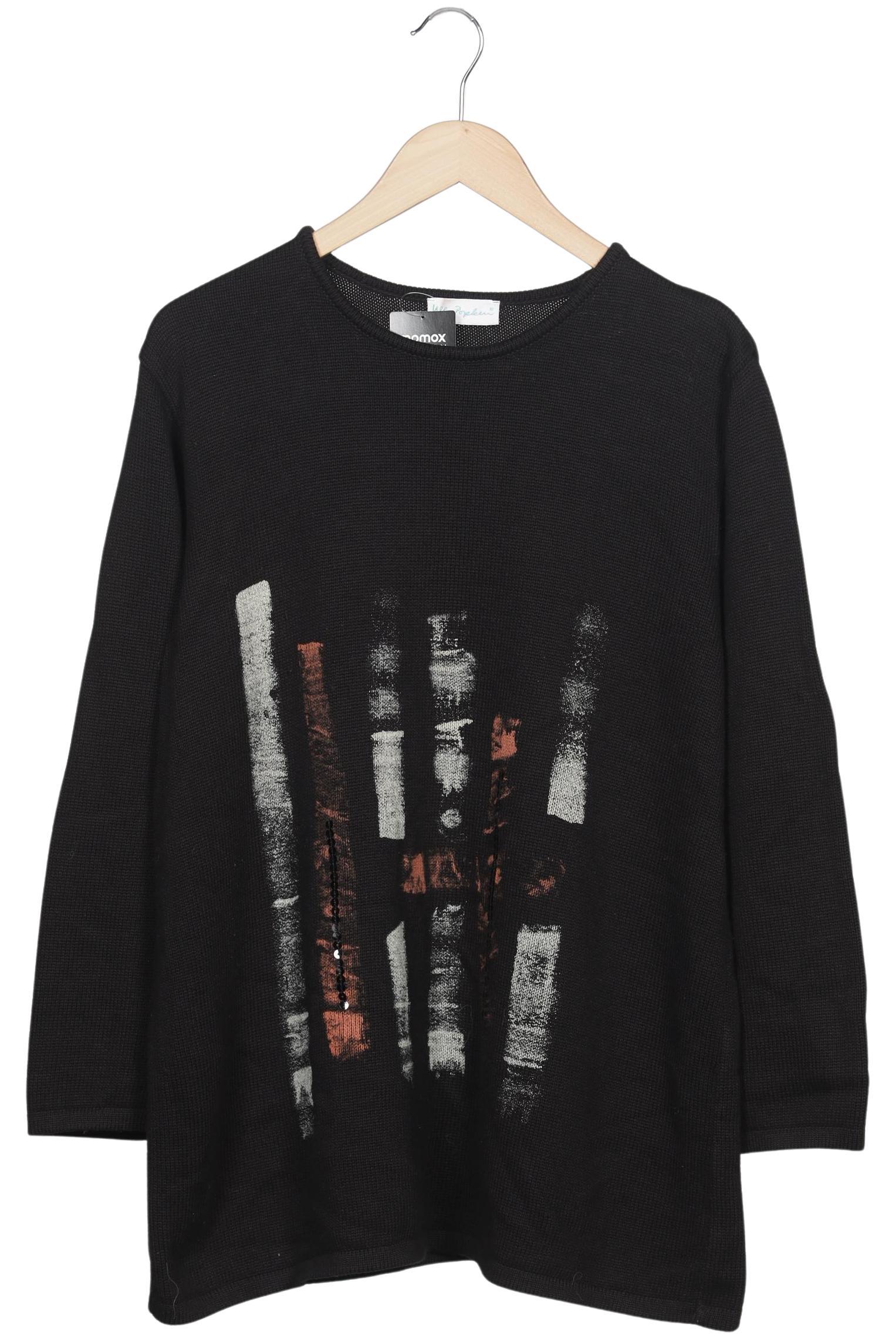 

Ulla Popken Damen Pullover, schwarz, Gr. 42