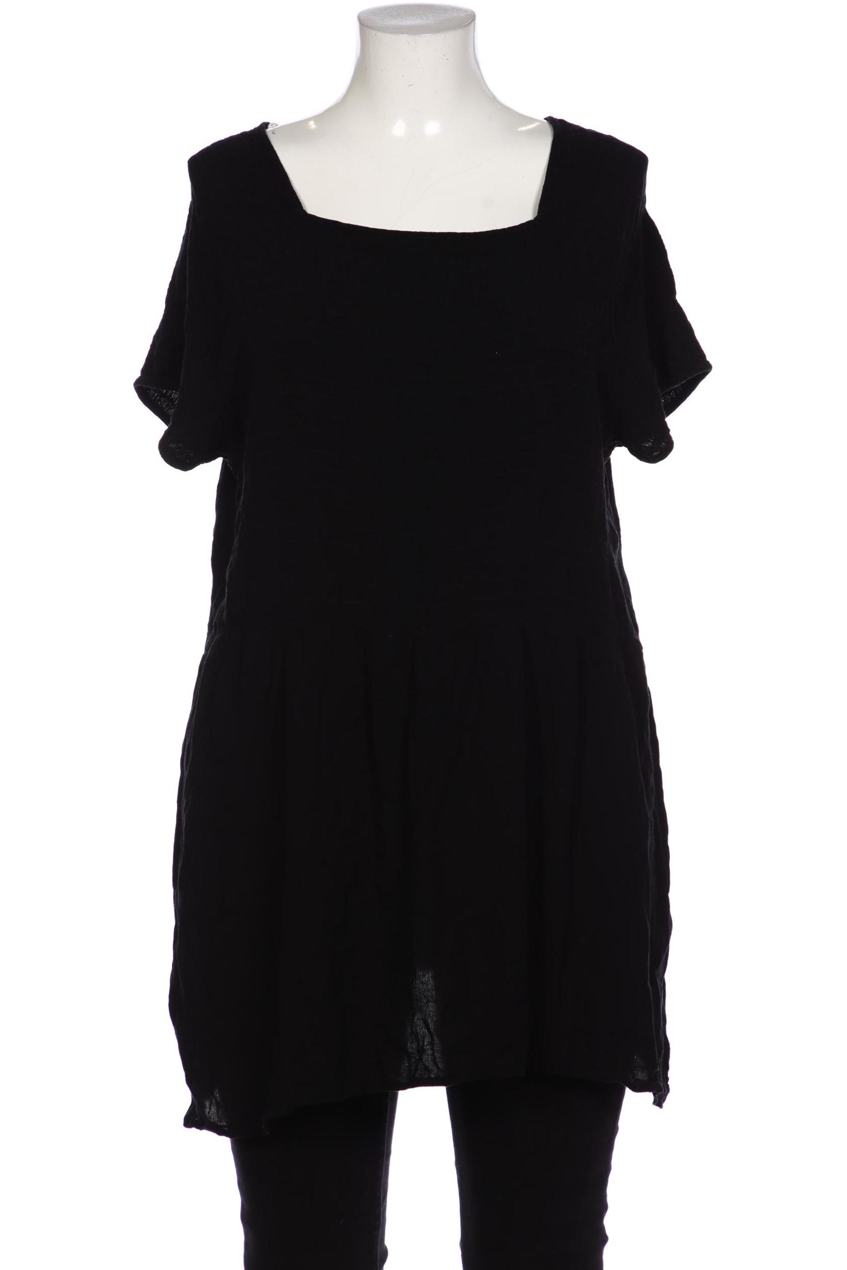 

Ulla Popken Damen Bluse, schwarz, Gr. 46
