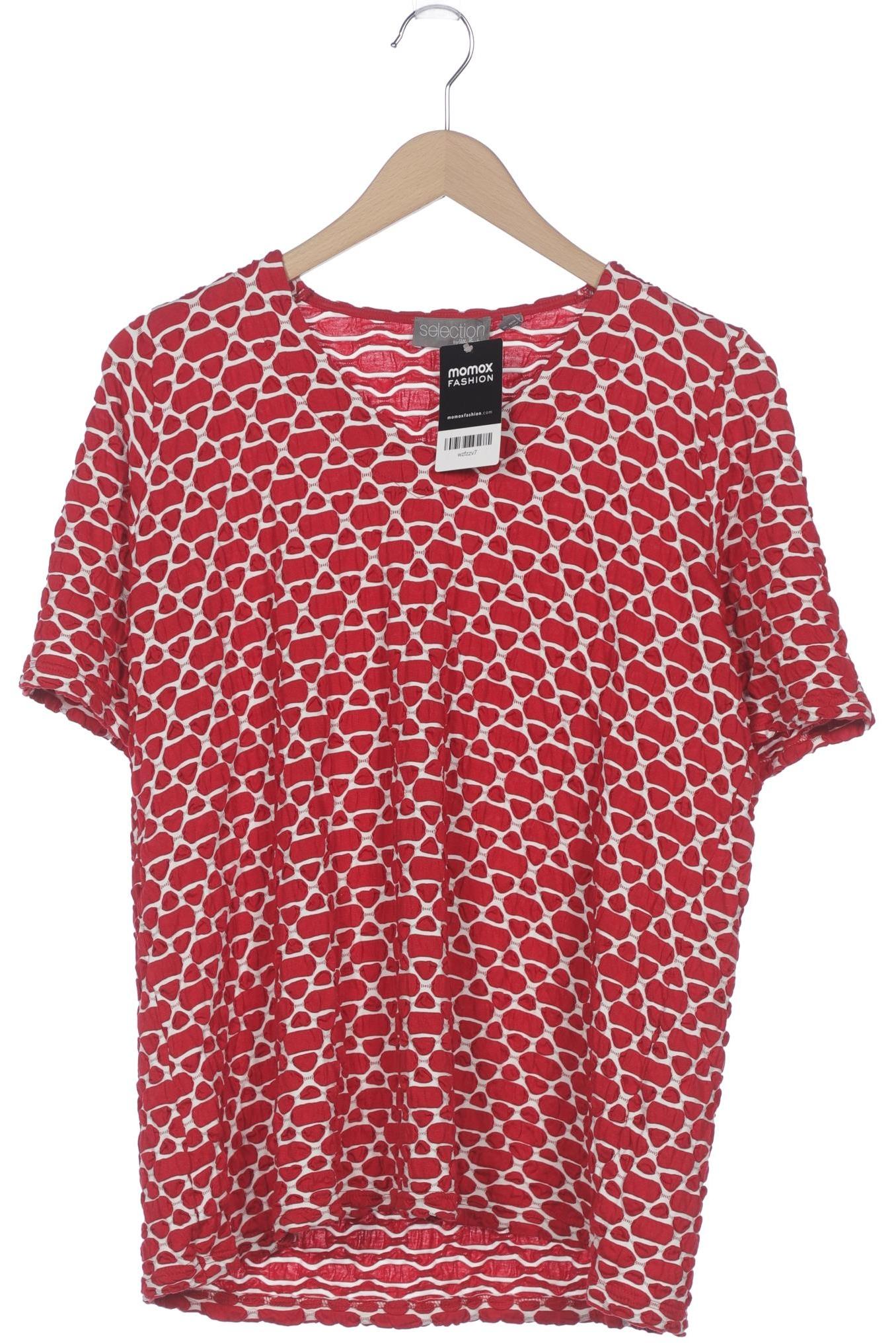 

Ulla Popken Damen T-Shirt, rot, Gr. 46