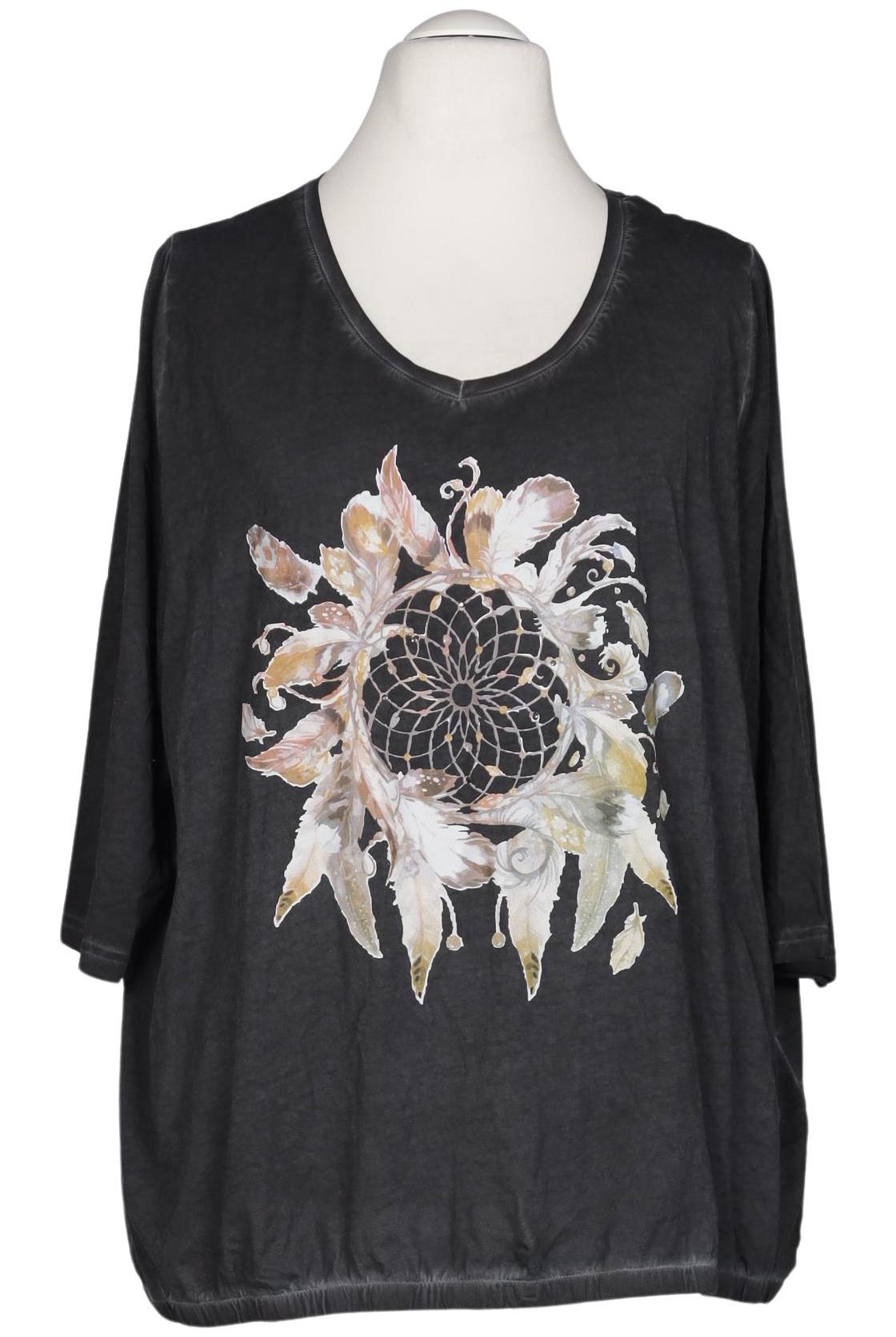 

Ulla Popken Damen T-Shirt, grau, Gr. 54