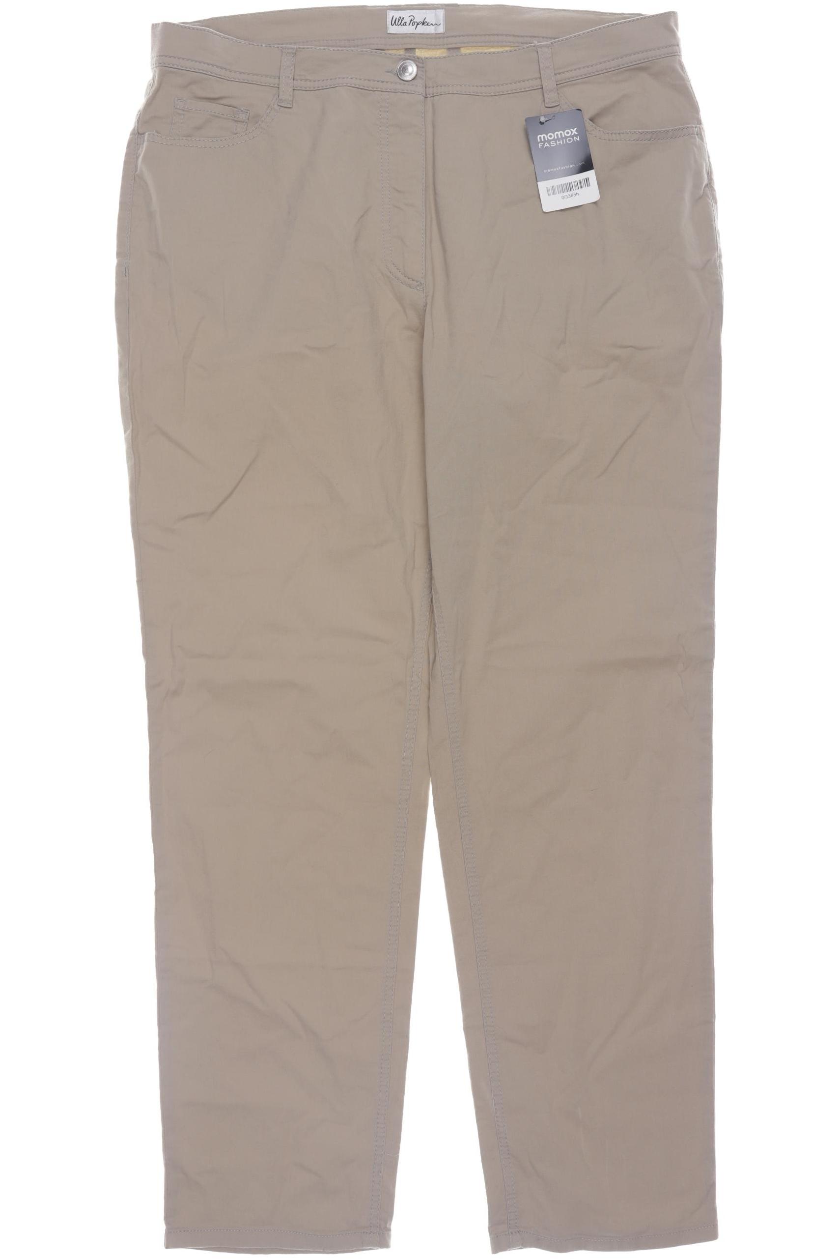 

Ulla Popken Damen Stoffhose, beige, Gr. 48