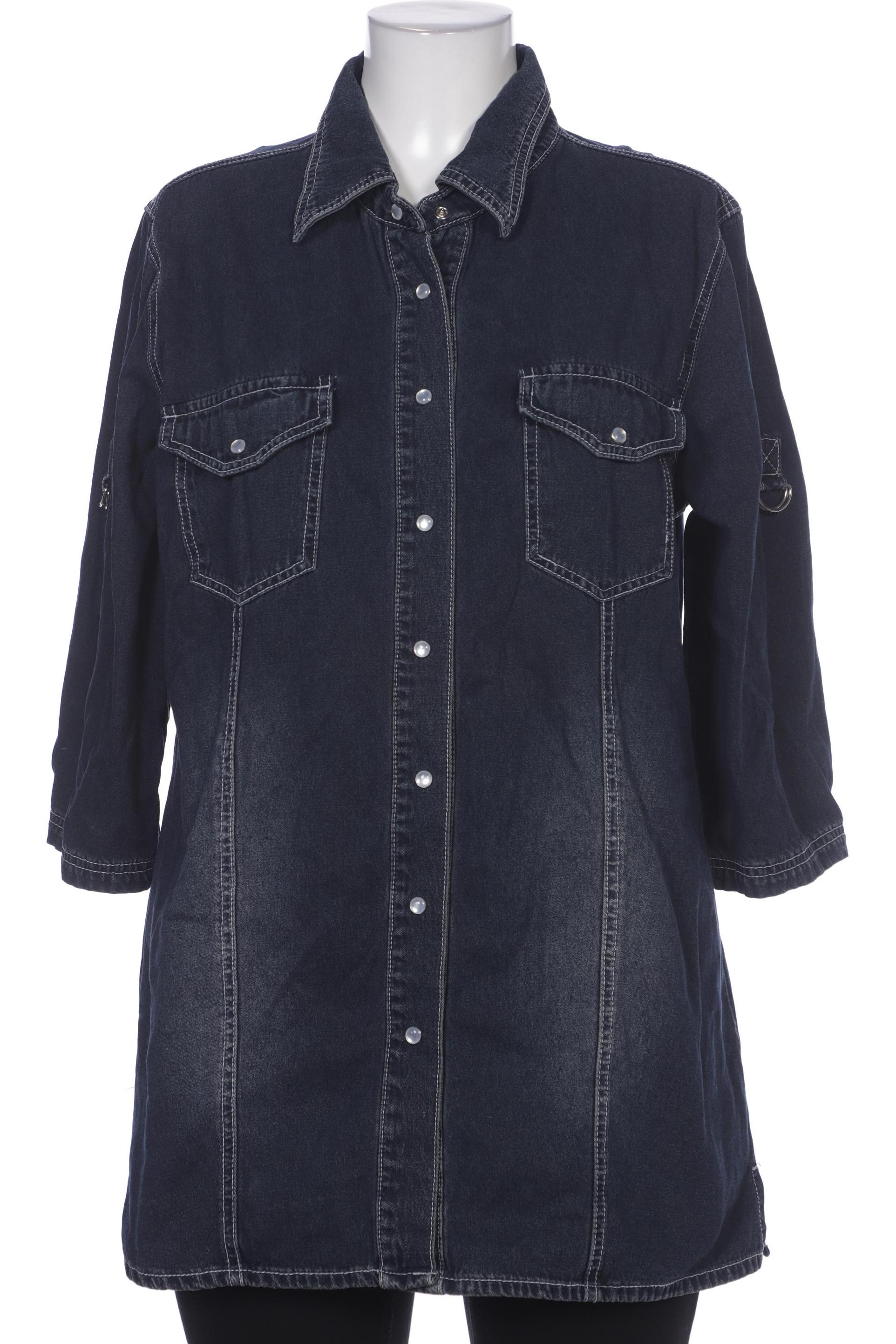 

Ulla Popken Damen Bluse, marineblau, Gr. 42