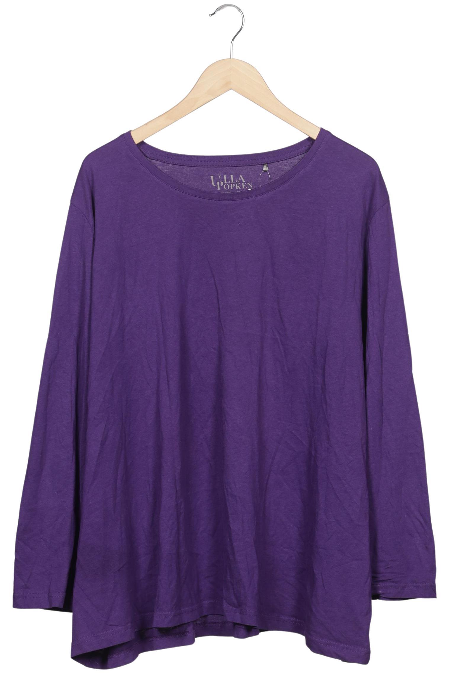 

Ulla Popken Damen Langarmshirt, flieder, Gr. 58