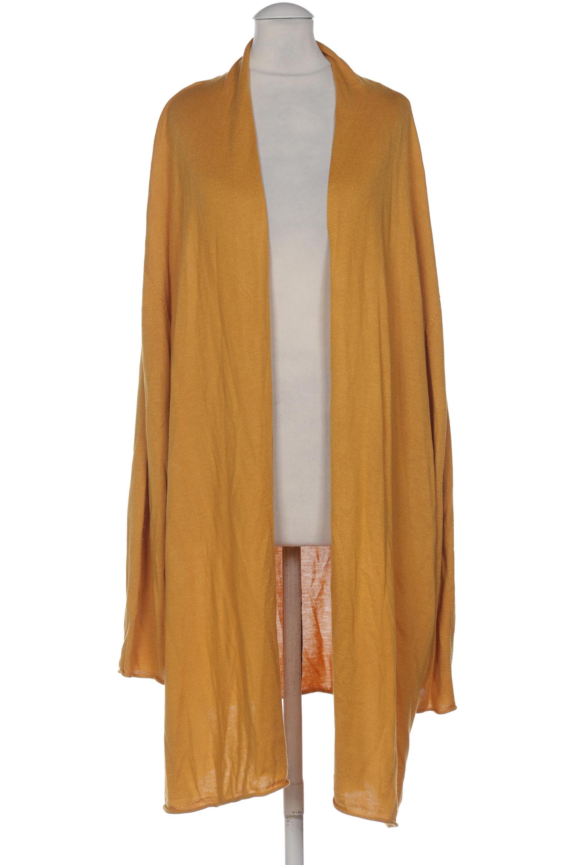 

Ulla Popken Damen Strickjacke, gelb, Gr. 58