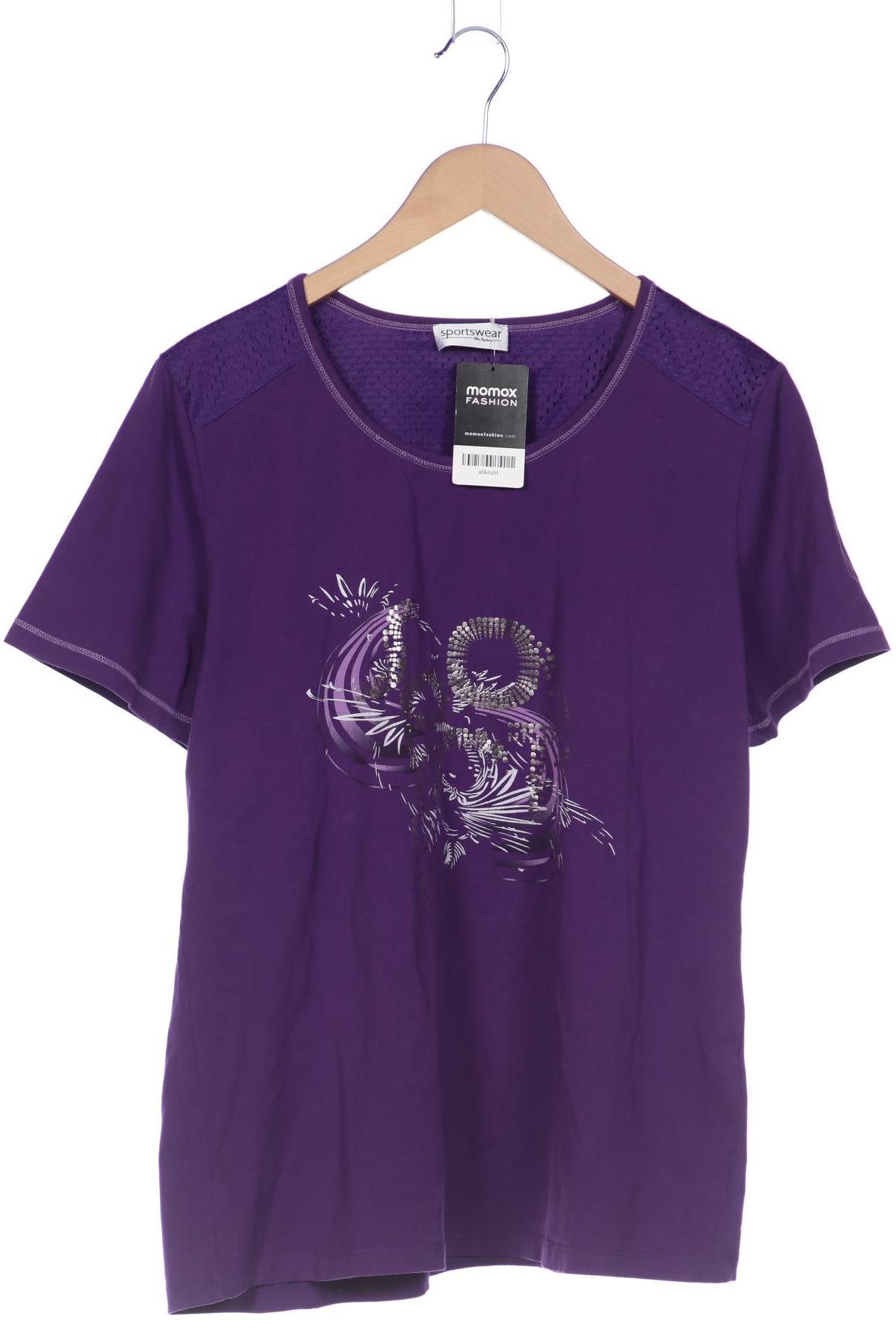 

Ulla Popken Damen T-Shirt, flieder, Gr. 46