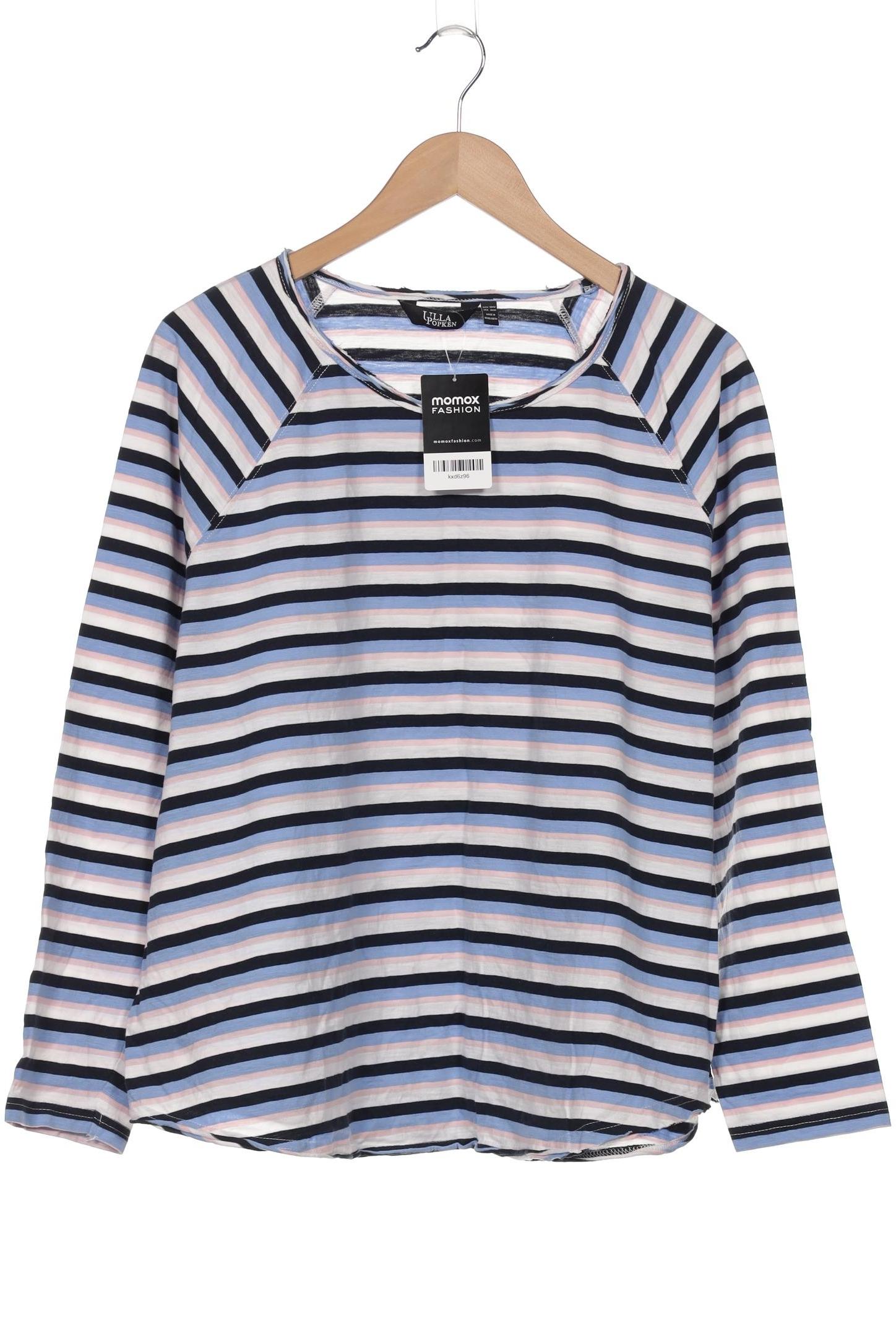 

Ulla Popken Damen Langarmshirt, blau, Gr. 50