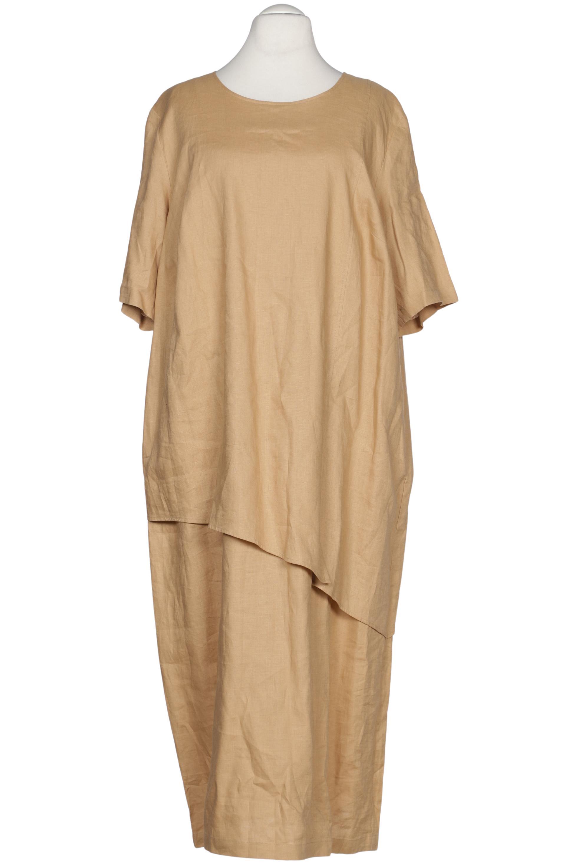 

Ulla Popken Damen Kleid, beige, Gr. 56