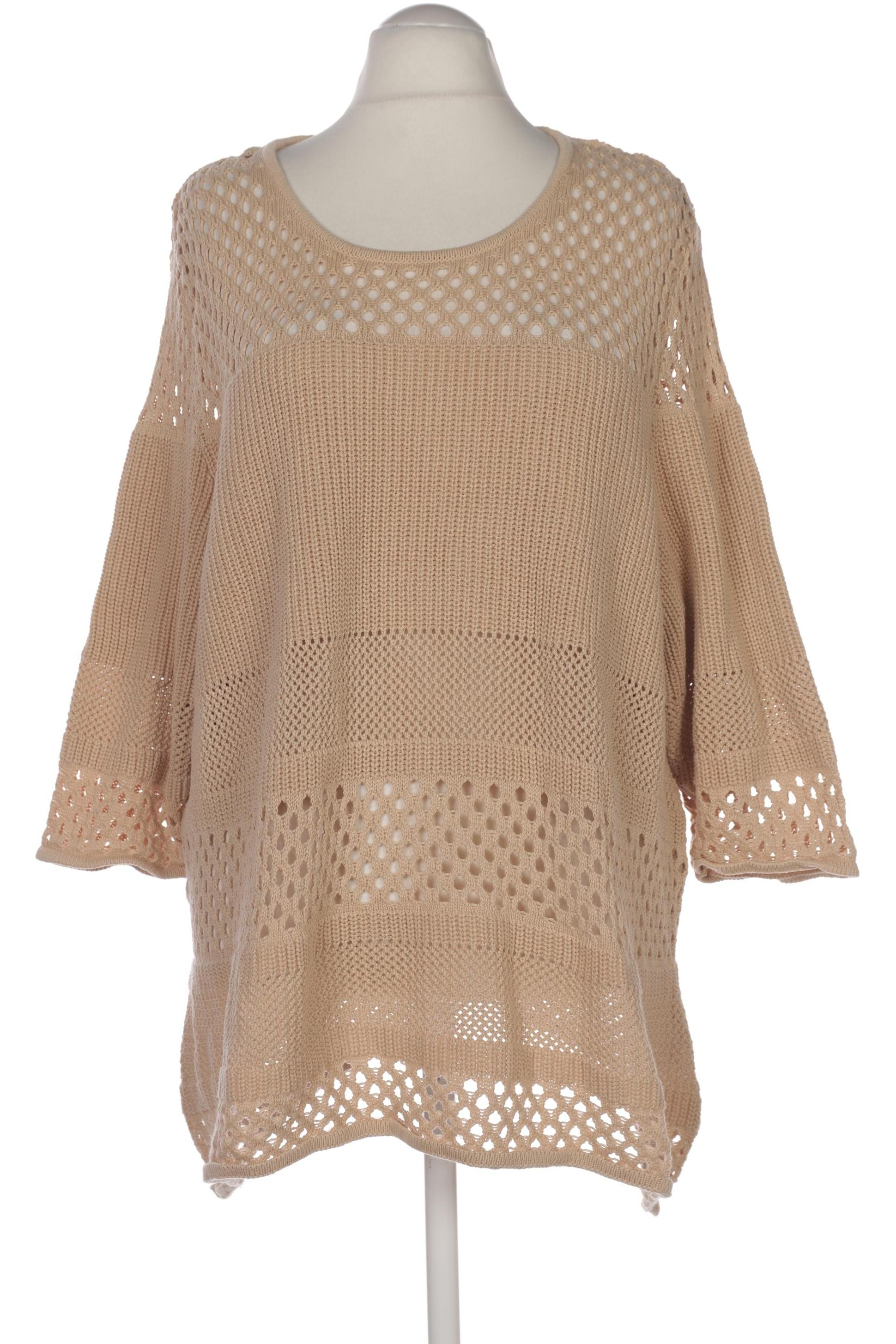 

Ulla Popken Damen Pullover, beige, Gr. 54