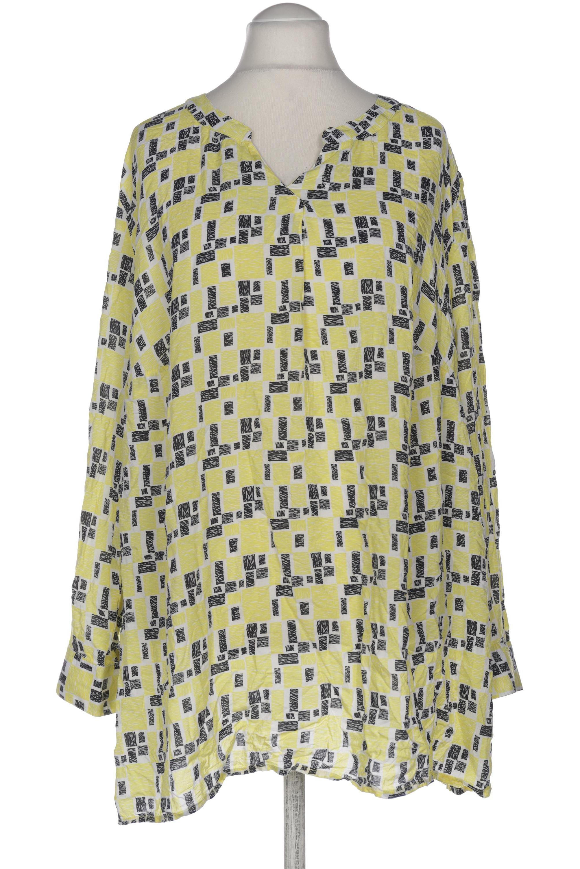 

Ulla Popken Damen Bluse, gelb, Gr. 52