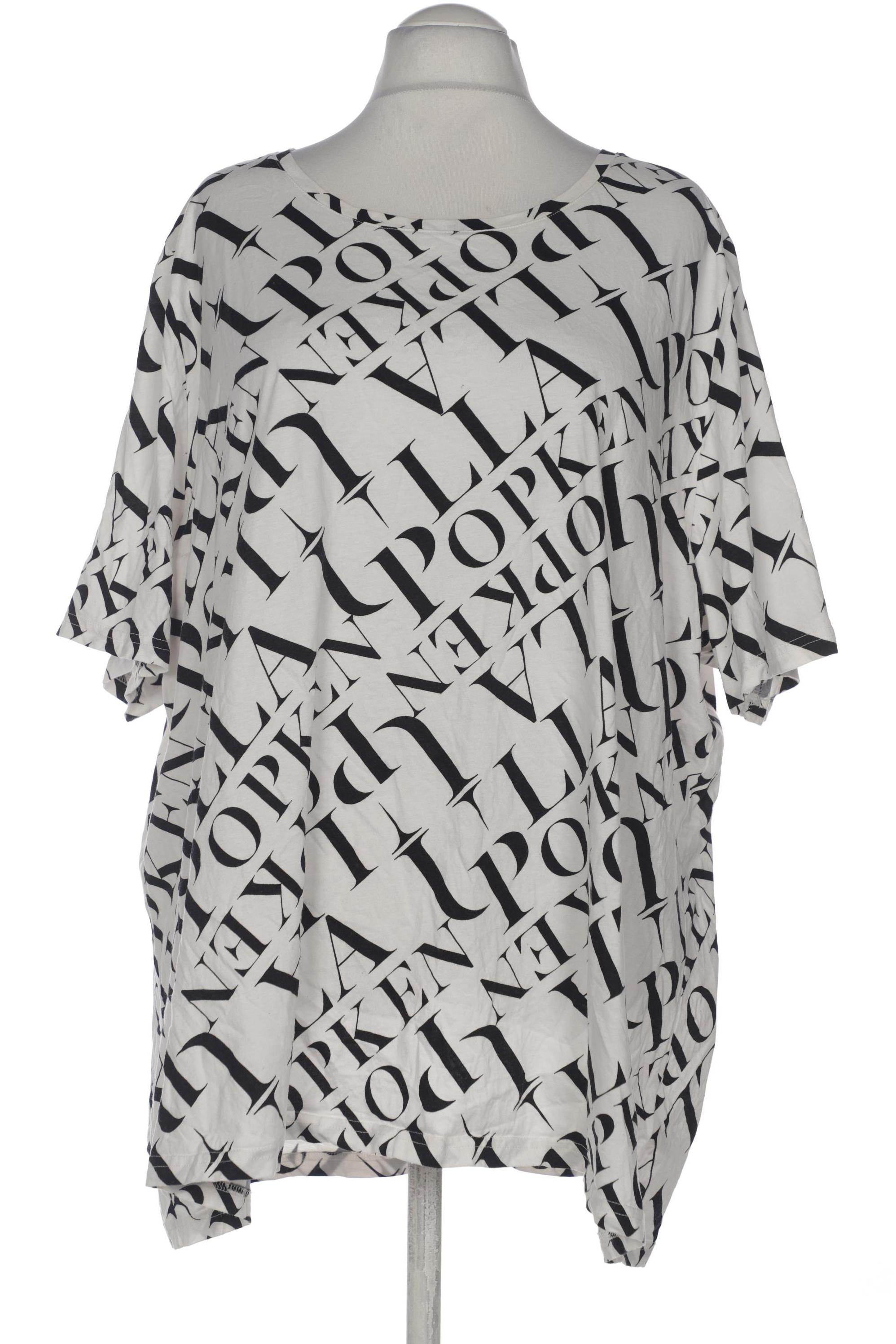 

Ulla Popken Damen T-Shirt, weiß, Gr. 58