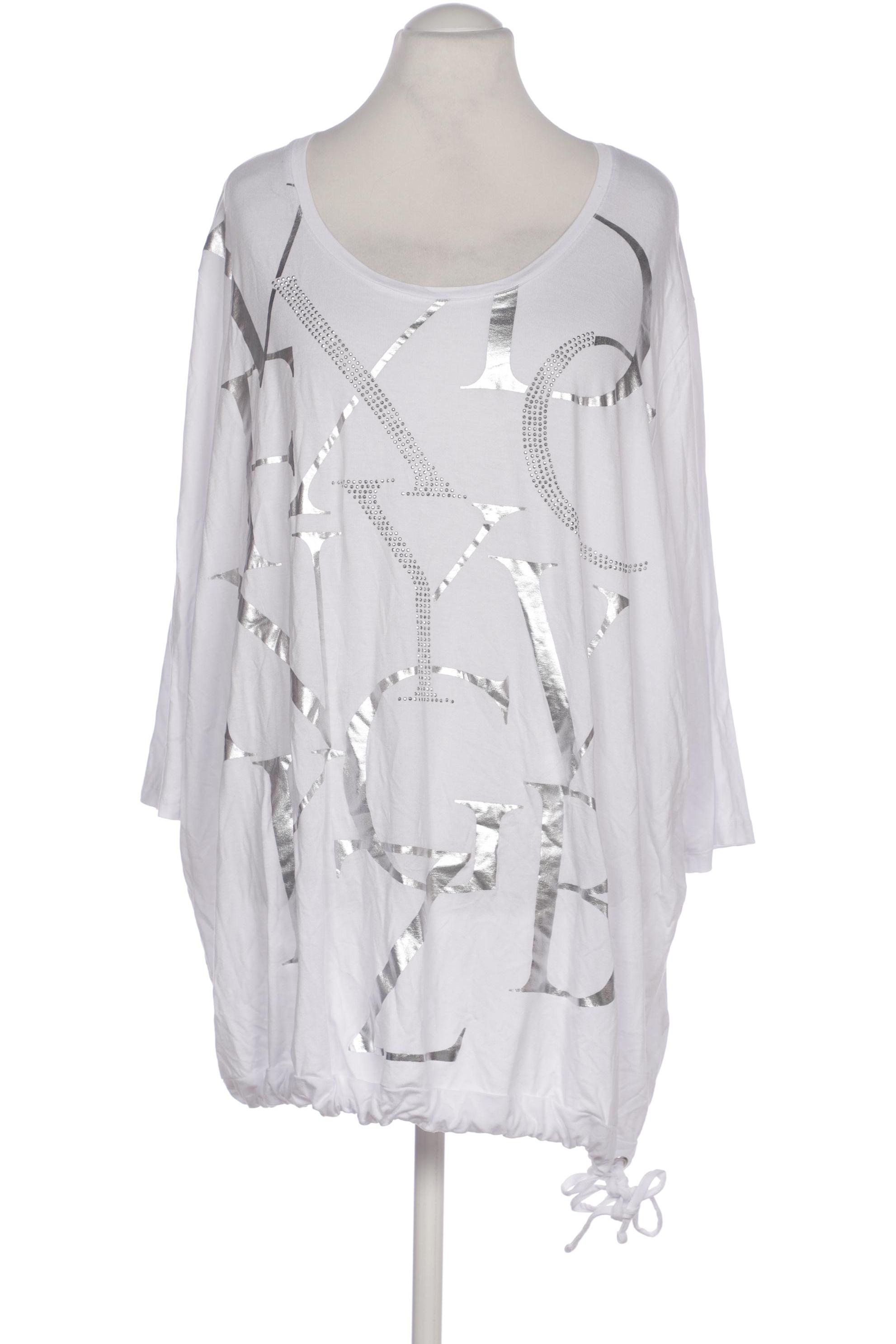 

Ulla Popken Damen T-Shirt, weiß, Gr. 54