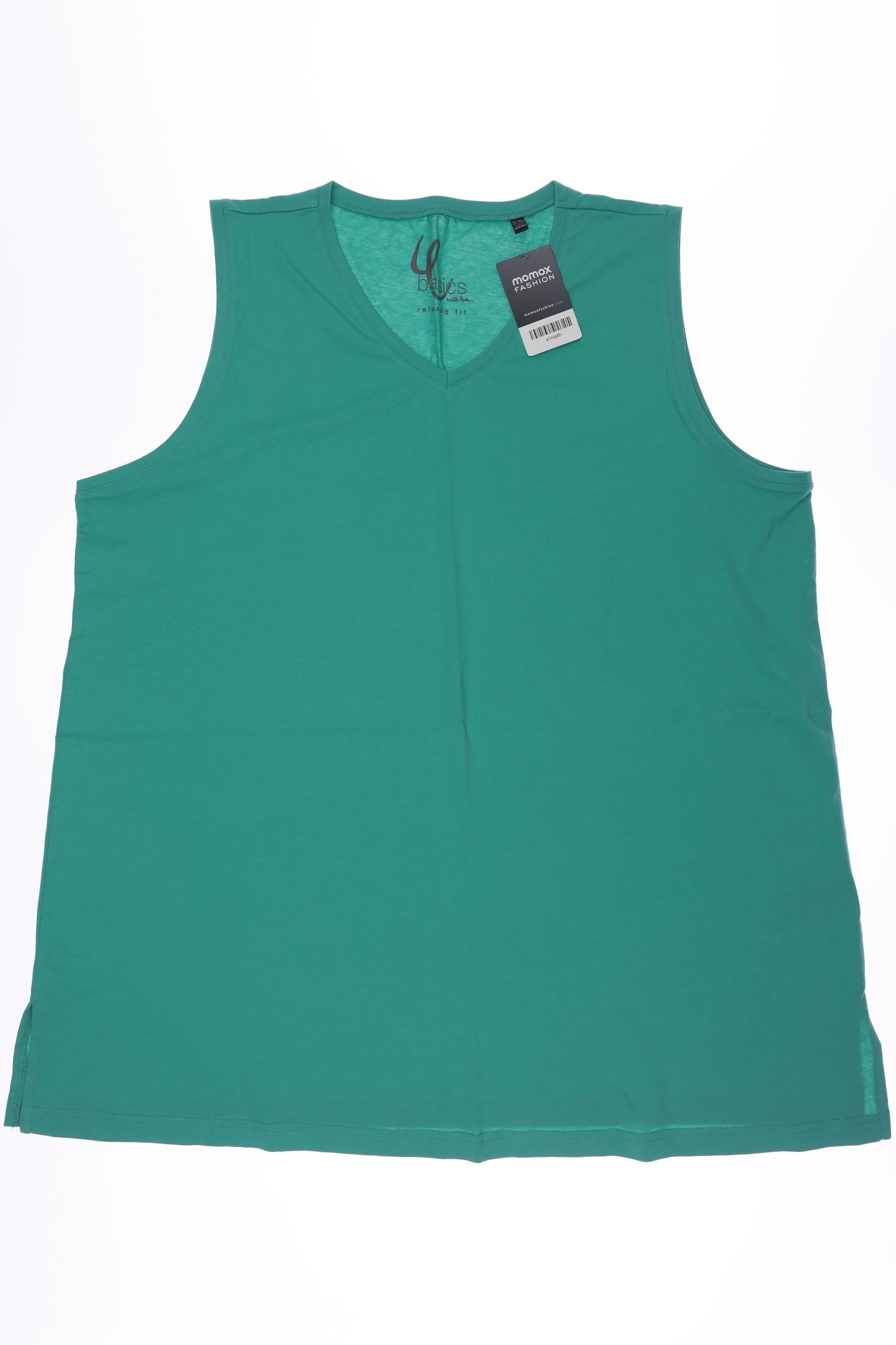 

Ulla Popken Damen Top, türkis, Gr. 50