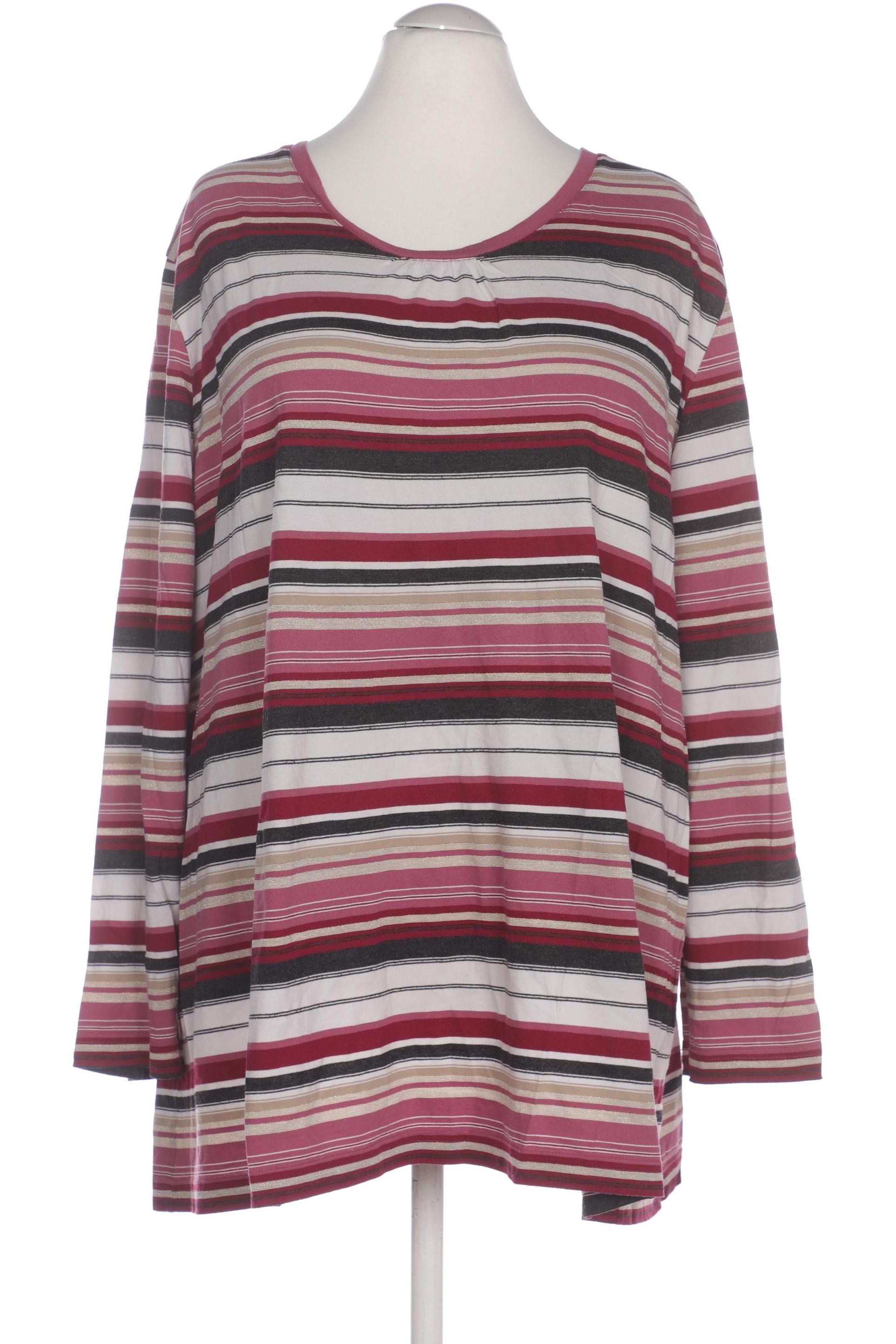 

Ulla Popken Damen Langarmshirt, bordeaux, Gr. 54