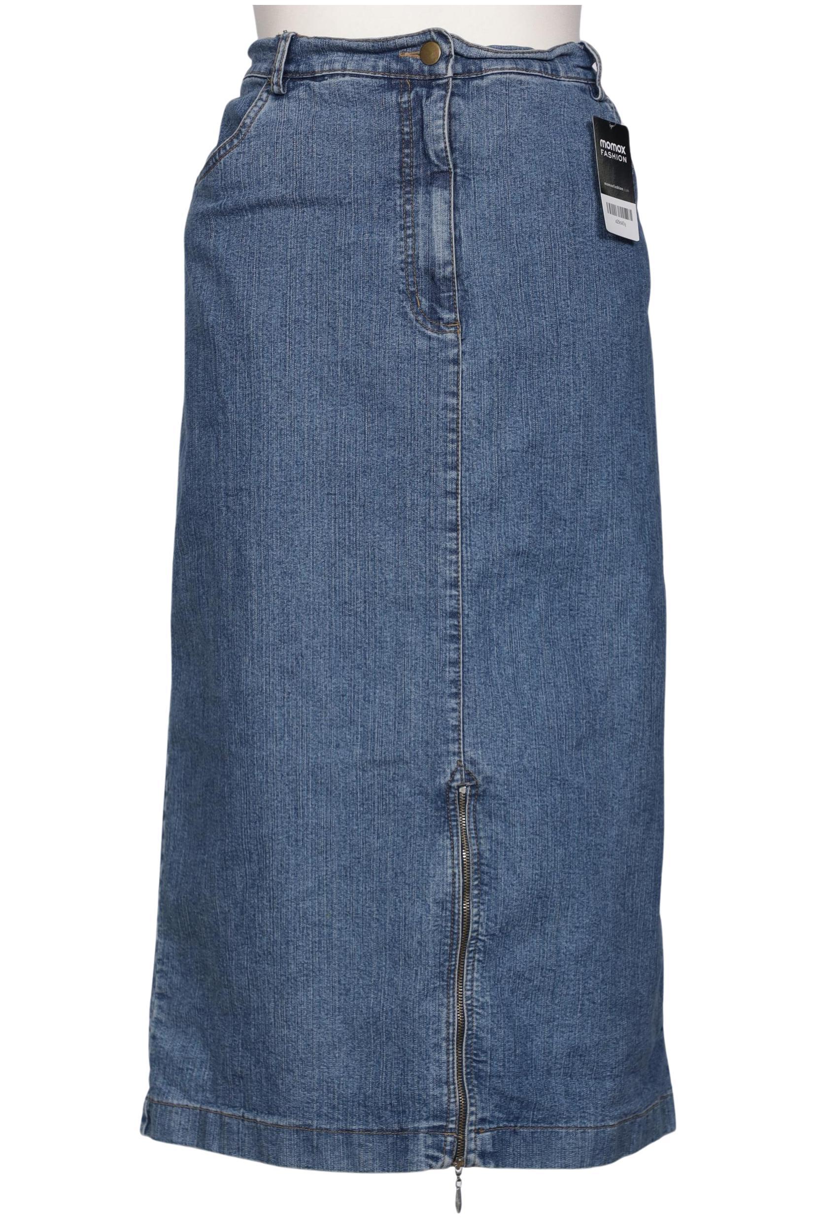 

Ulla Popken Damen Rock, blau, Gr. 54