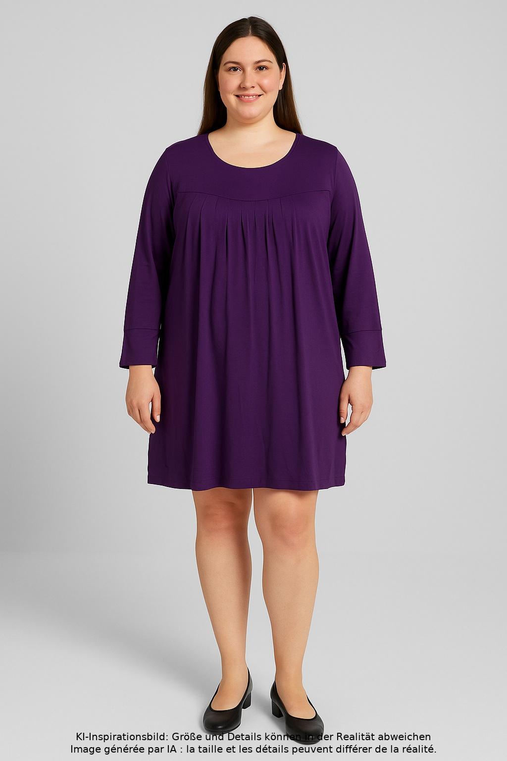 

Ulla Popken Damen Kleid, flieder, Gr. 50