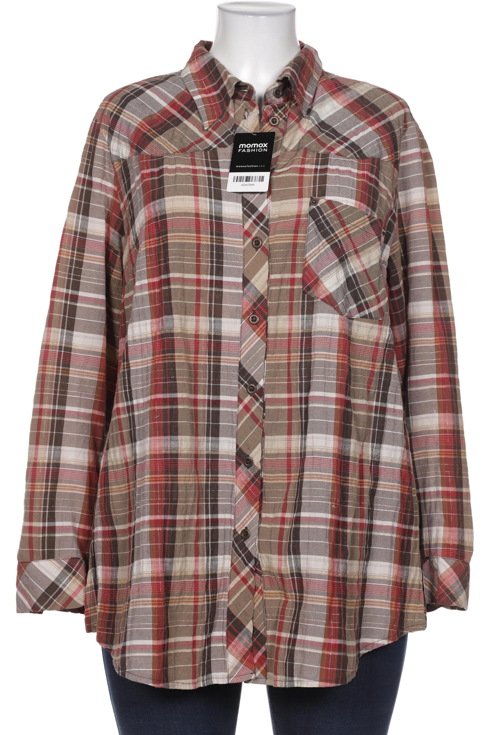 

Ulla Popken Damen Bluse, braun, Gr. 46