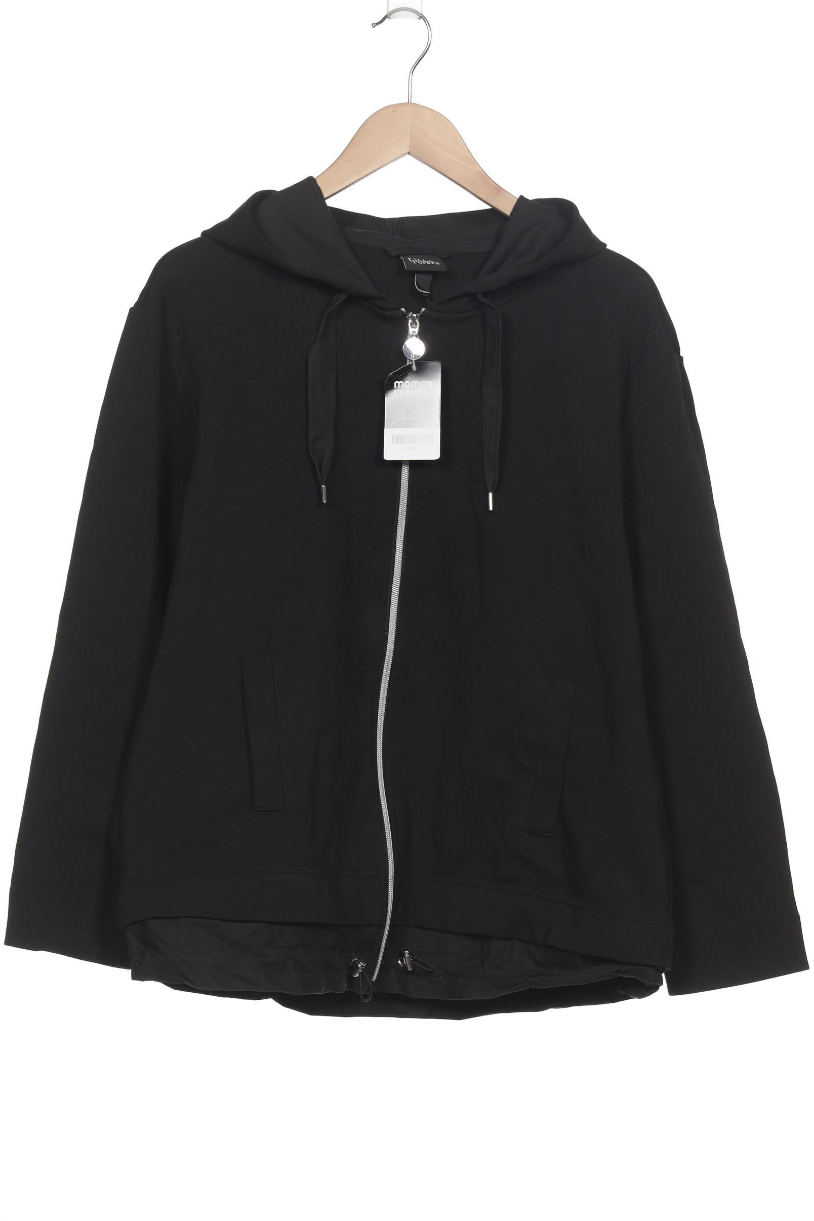 

Ulla Popken Damen Kapuzenpullover, schwarz, Gr. 42