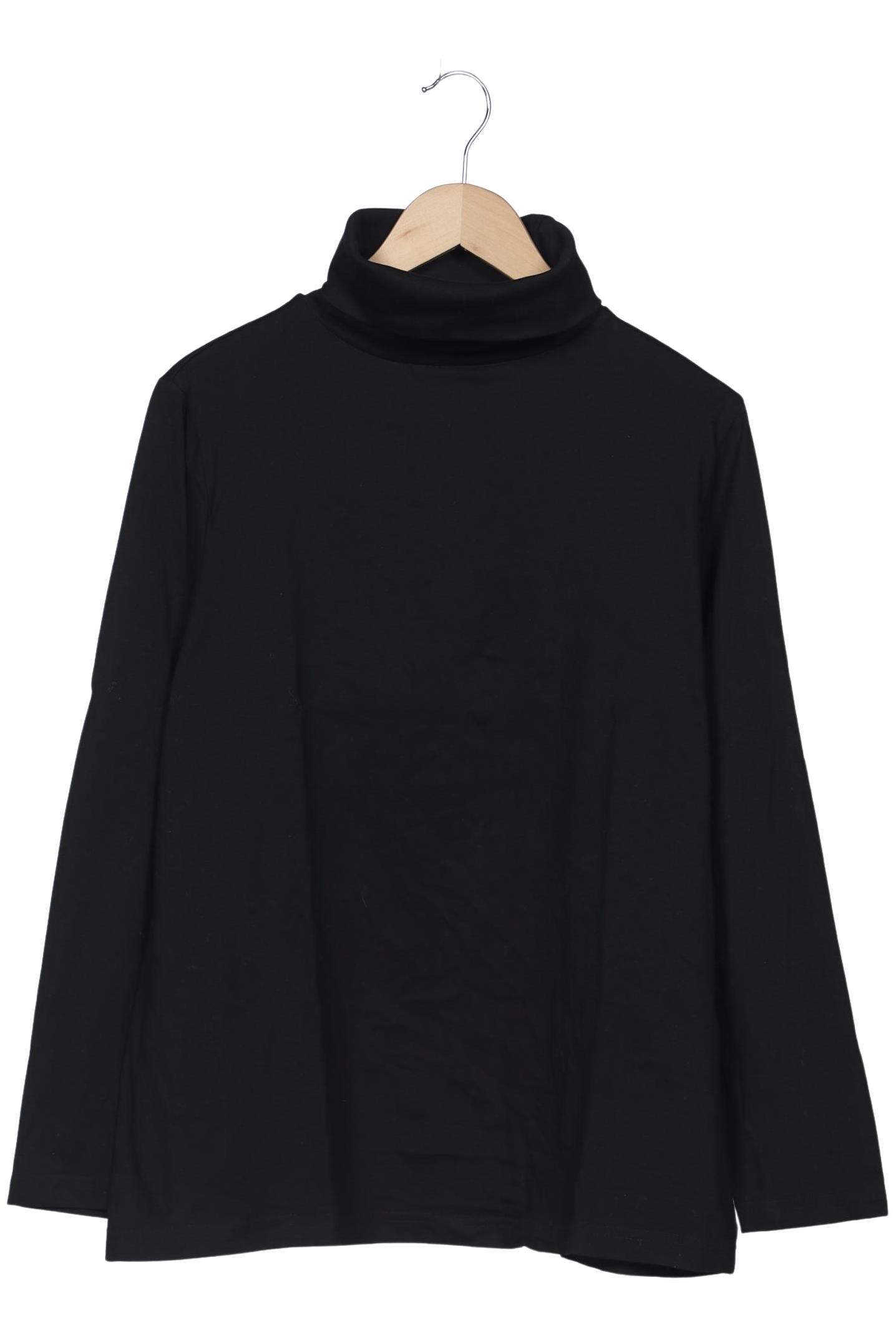 

Ulla Popken Damen Langarmshirt, schwarz, Gr. 46