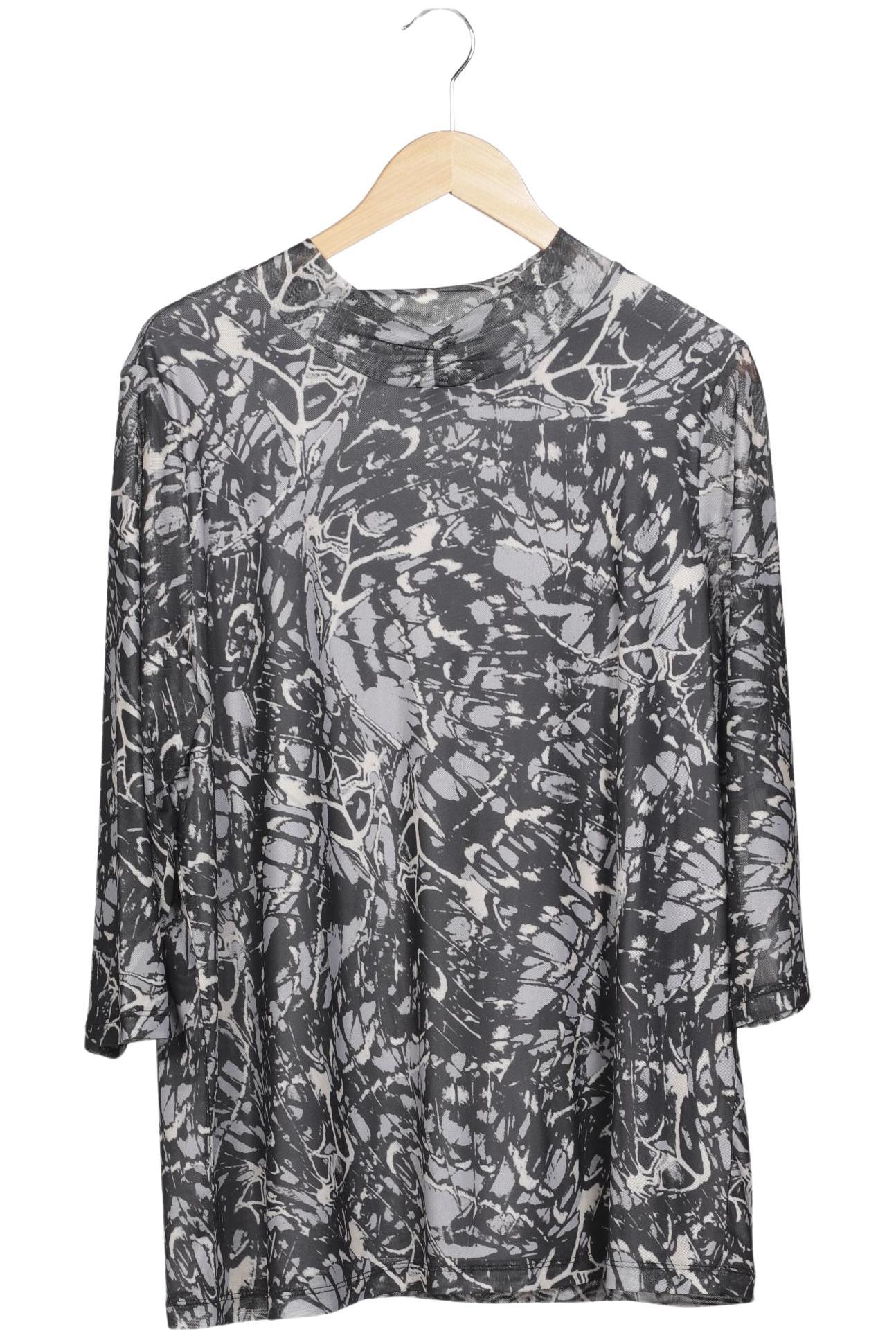 

Ulla Popken Damen Langarmshirt, grau, Gr. 42