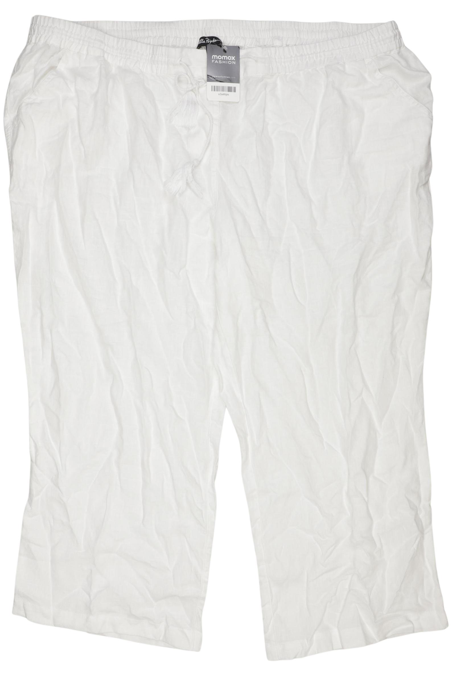 

Ulla Popken Damen Stoffhose, weiß, Gr. 54