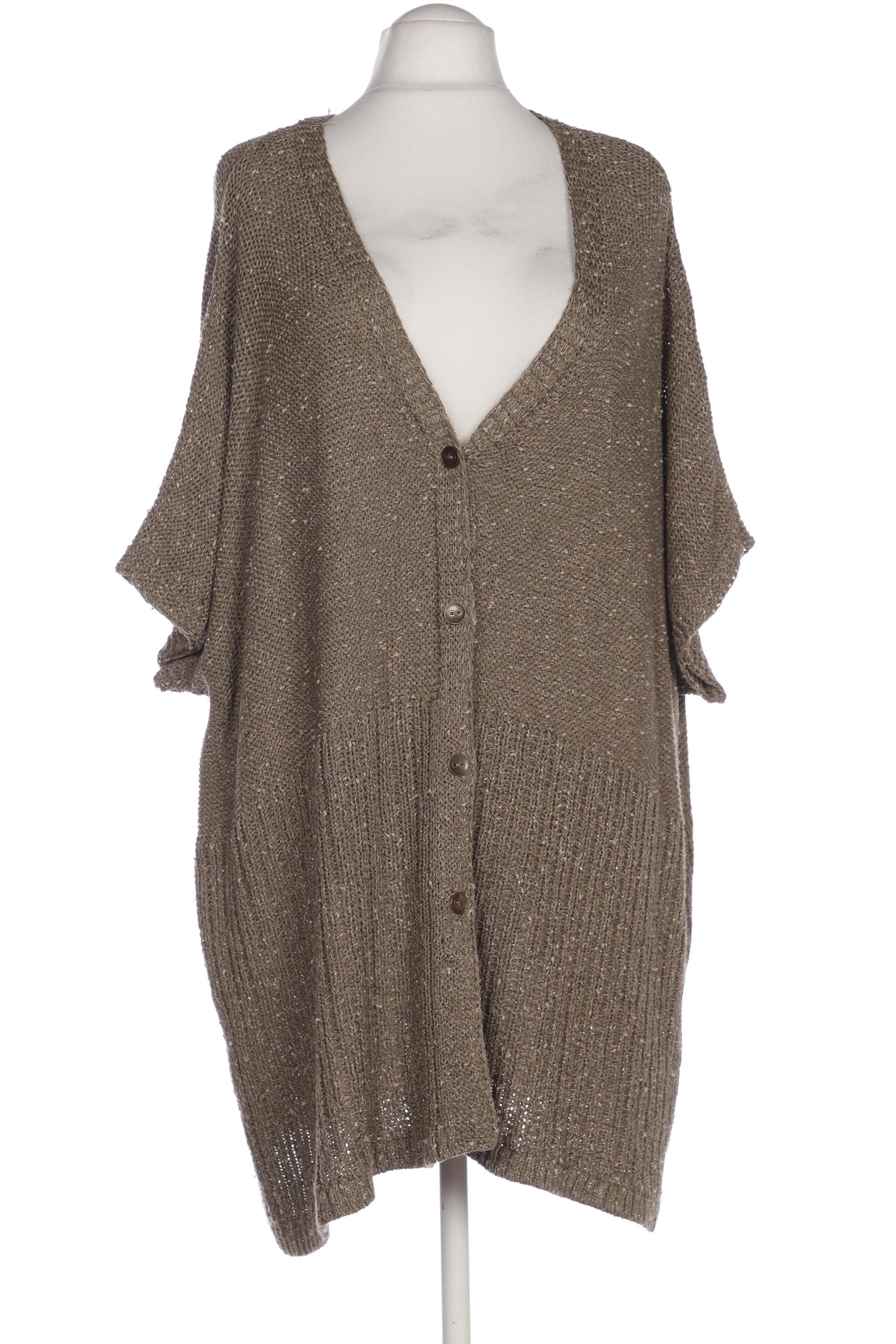 

Ulla Popken Damen Strickjacke, grün, Gr. 58