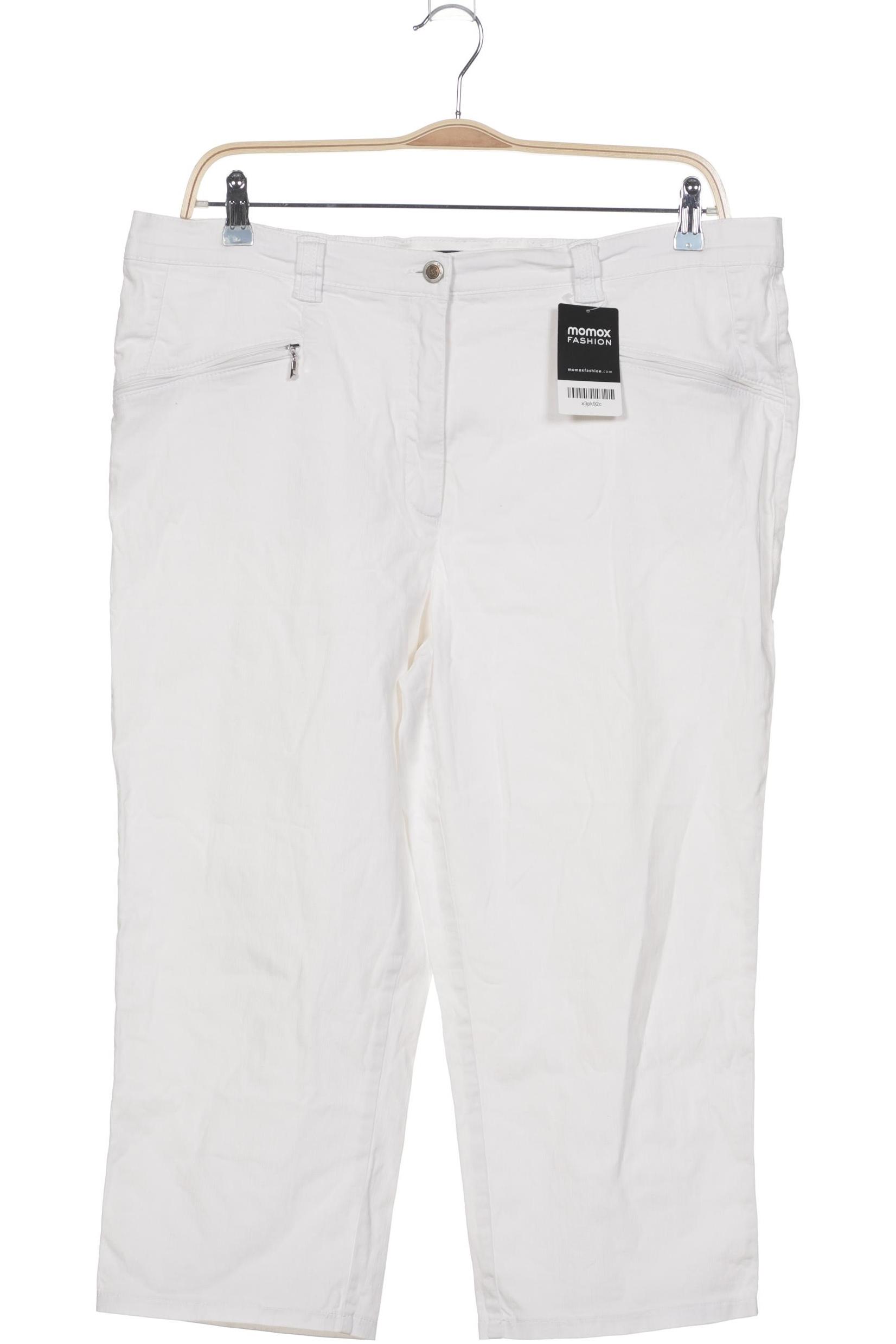 

Ulla Popken Damen Stoffhose, weiß, Gr. 48