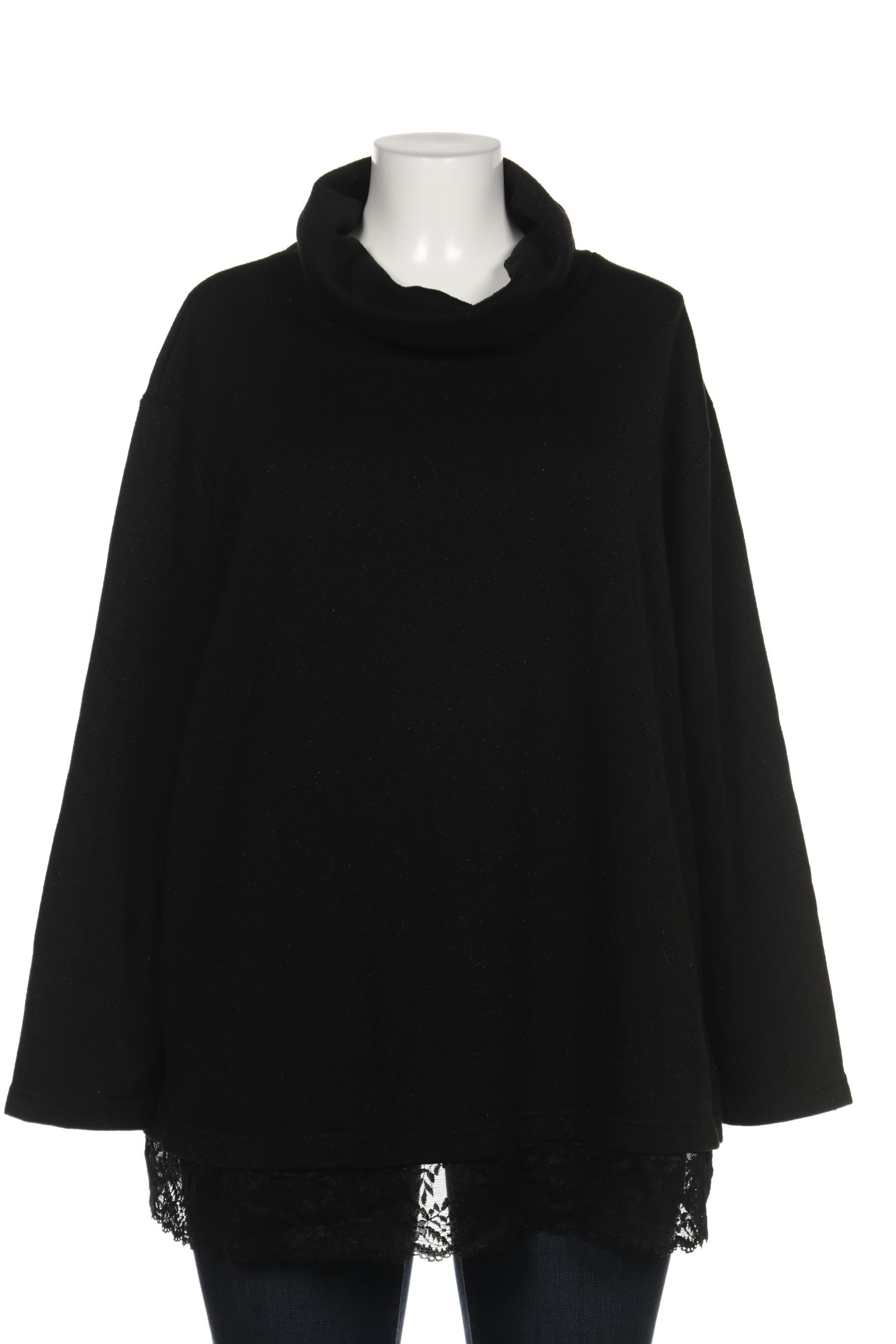 

Ulla Popken Damen Sweatshirt, schwarz, Gr. 50