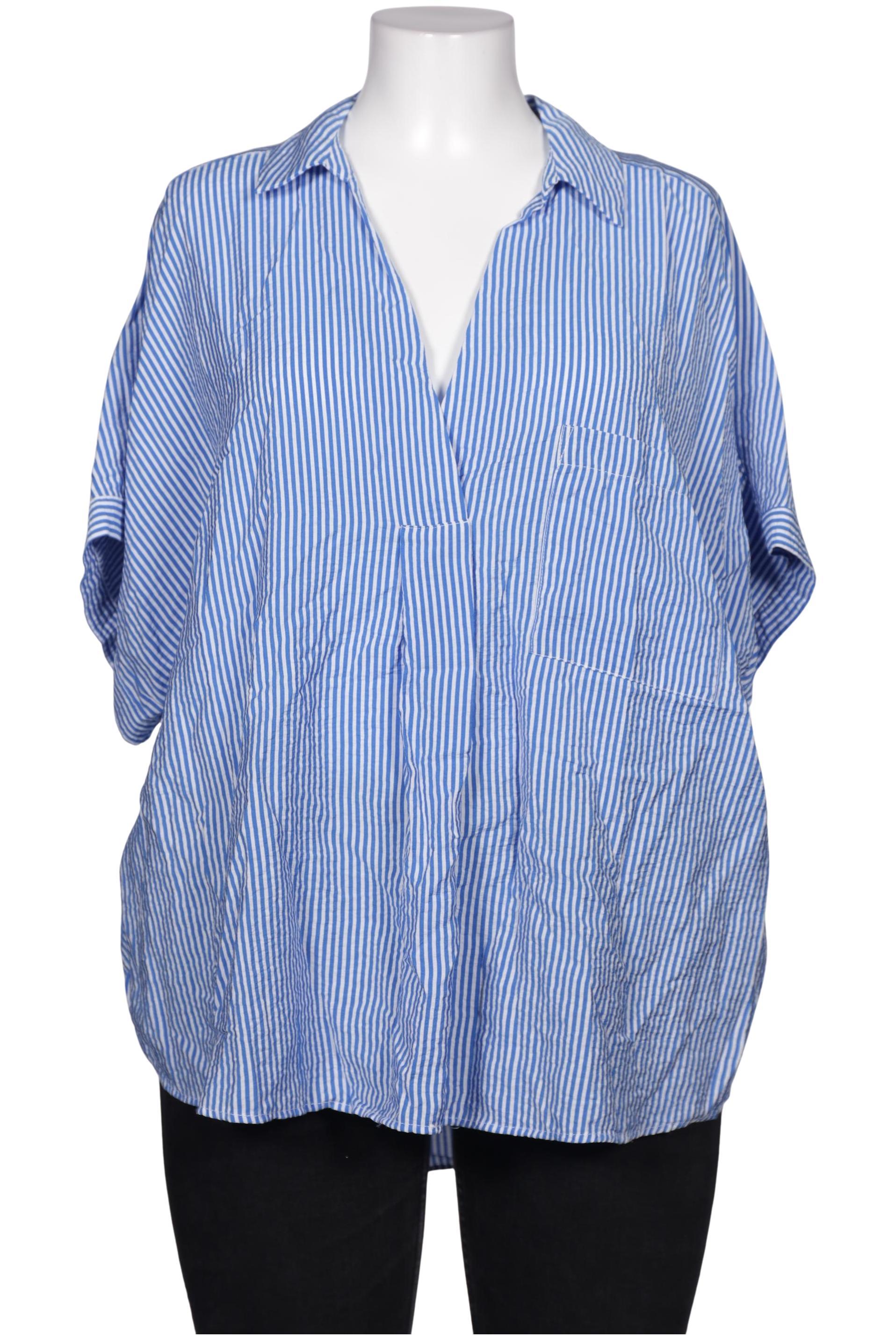 

Ulla Popken Damen Bluse, blau, Gr. 50