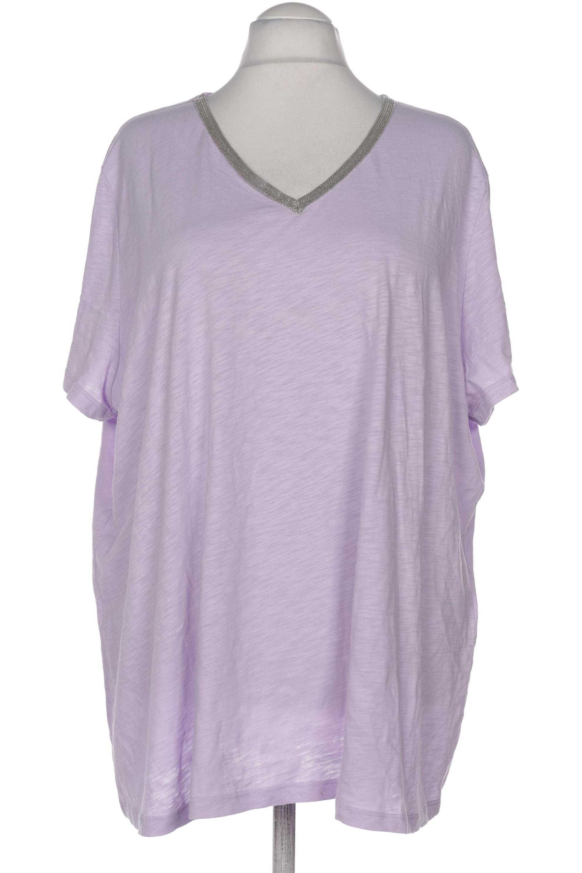 

Ulla Popken Damen T-Shirt, flieder, Gr. 54