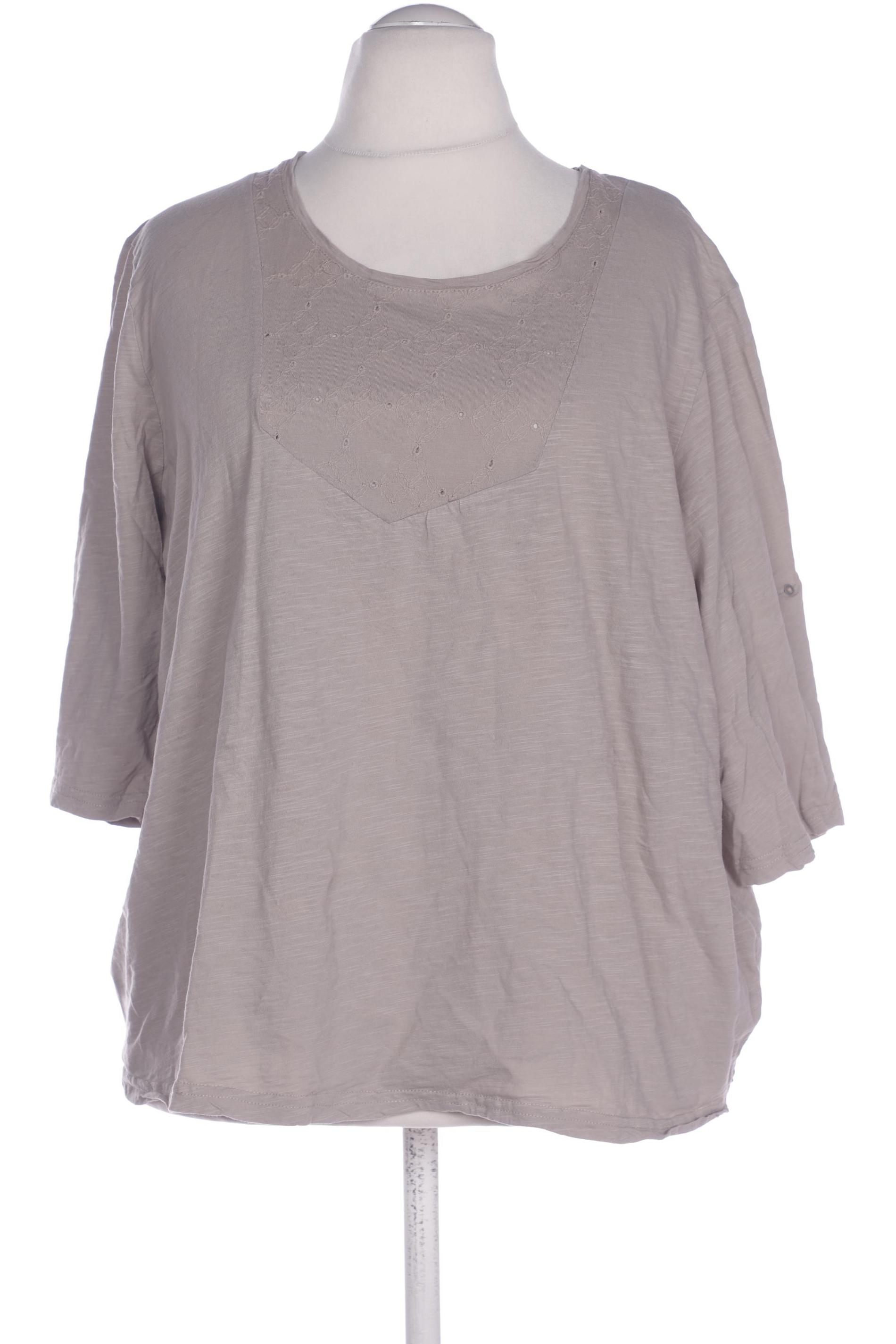 

Ulla Popken Damen Langarmshirt, beige