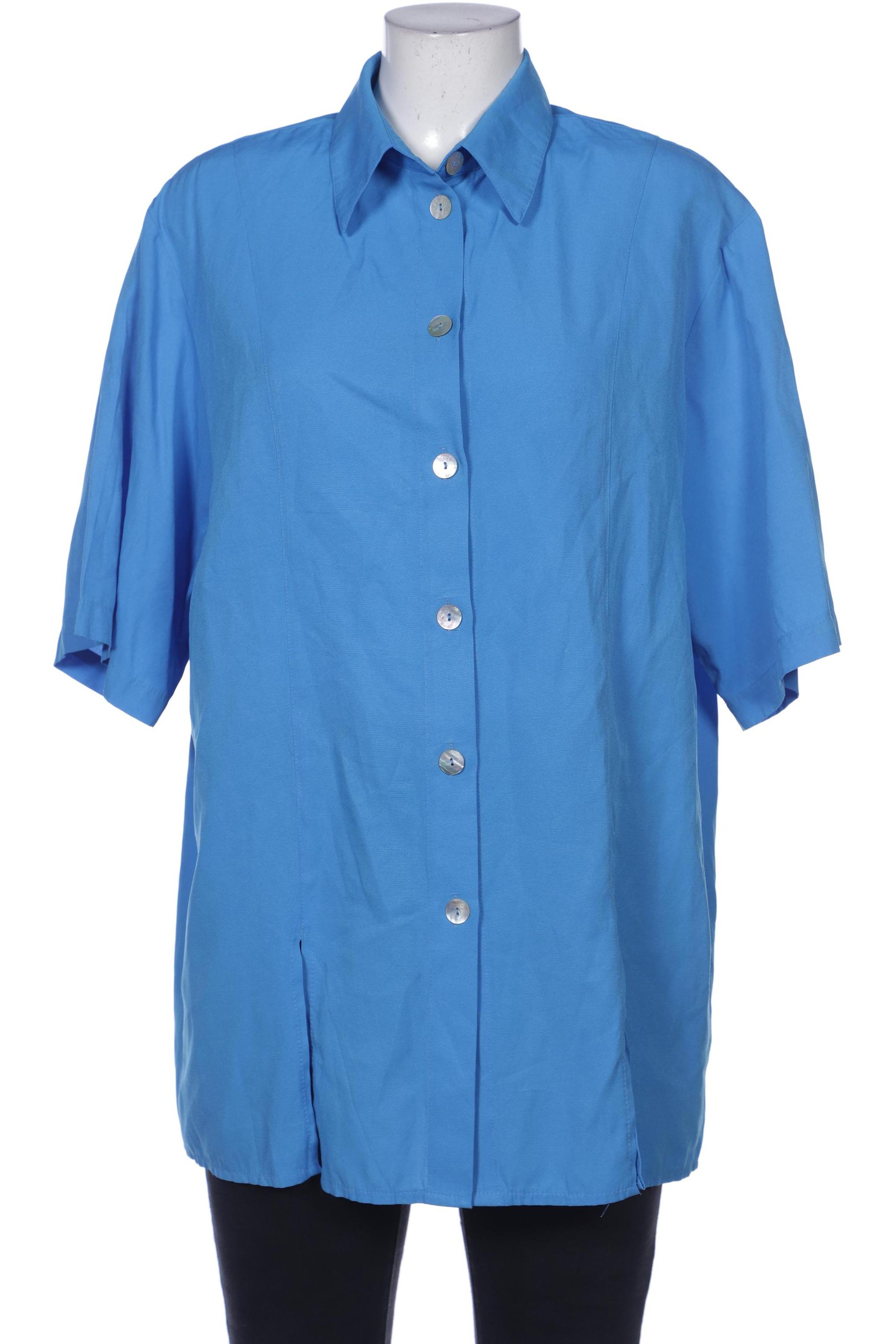 

Ulla Popken Damen Bluse, blau, Gr. 42