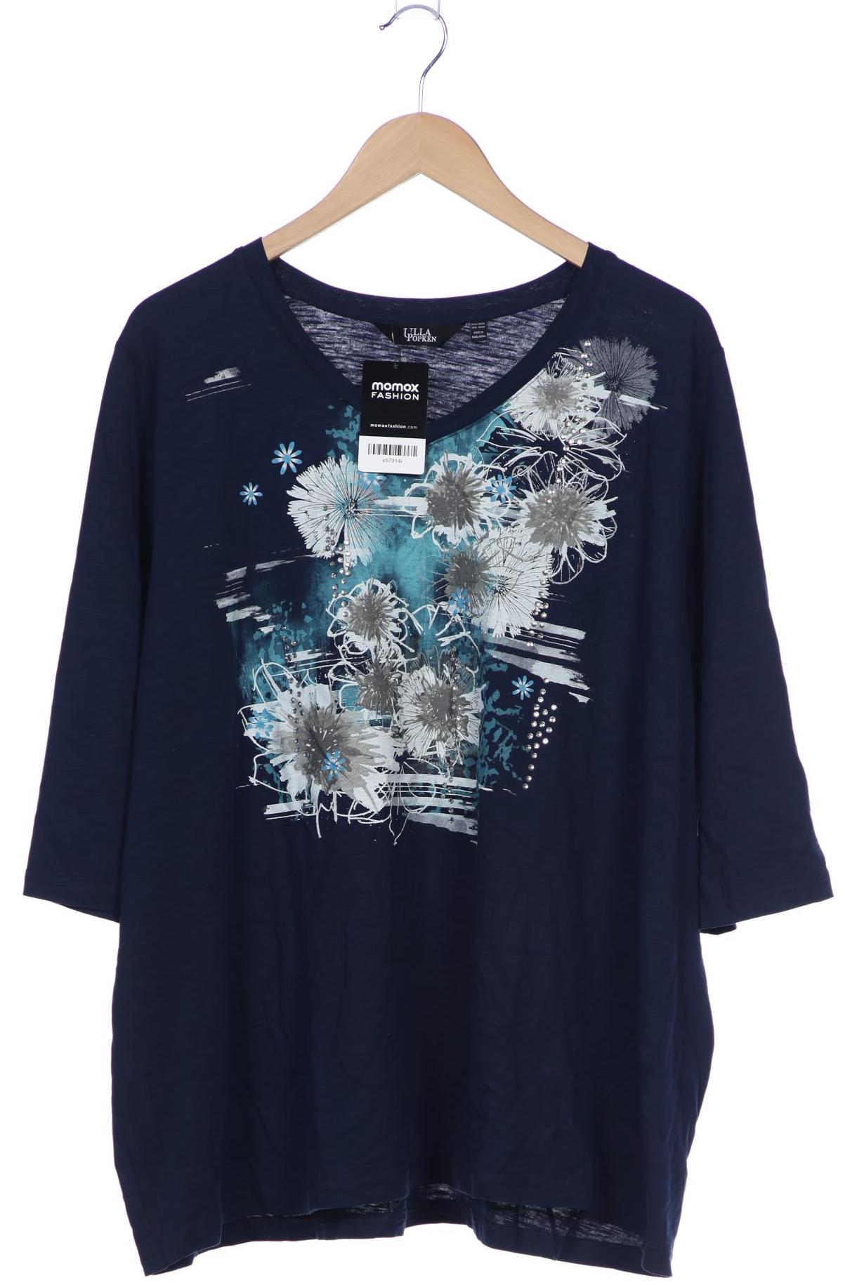

Ulla Popken Damen Langarmshirt, marineblau, Gr. 50