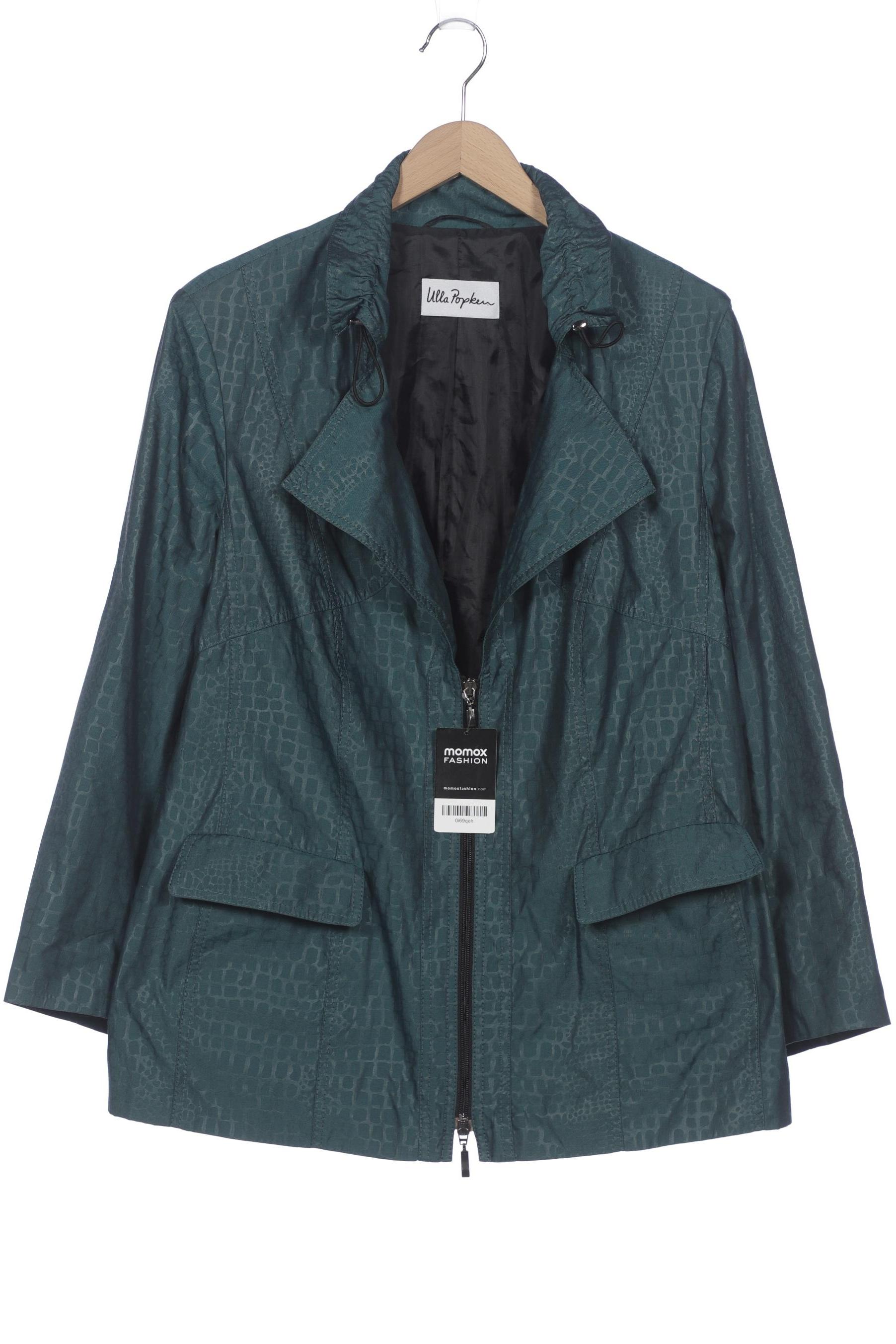 

Ulla Popken Damen Jacke, türkis, Gr. 48