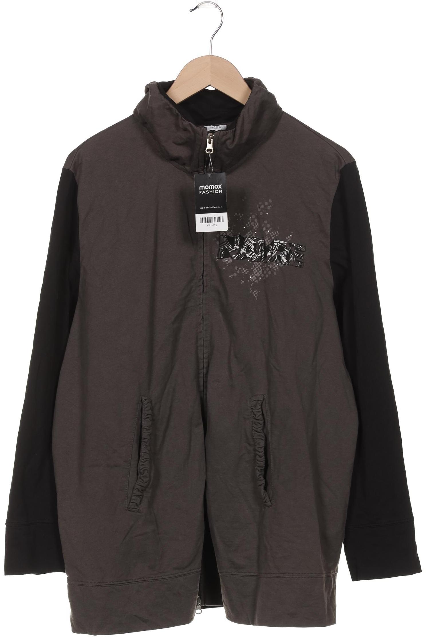 

Ulla Popken Damen Sweatshirt, grau, Gr. 46