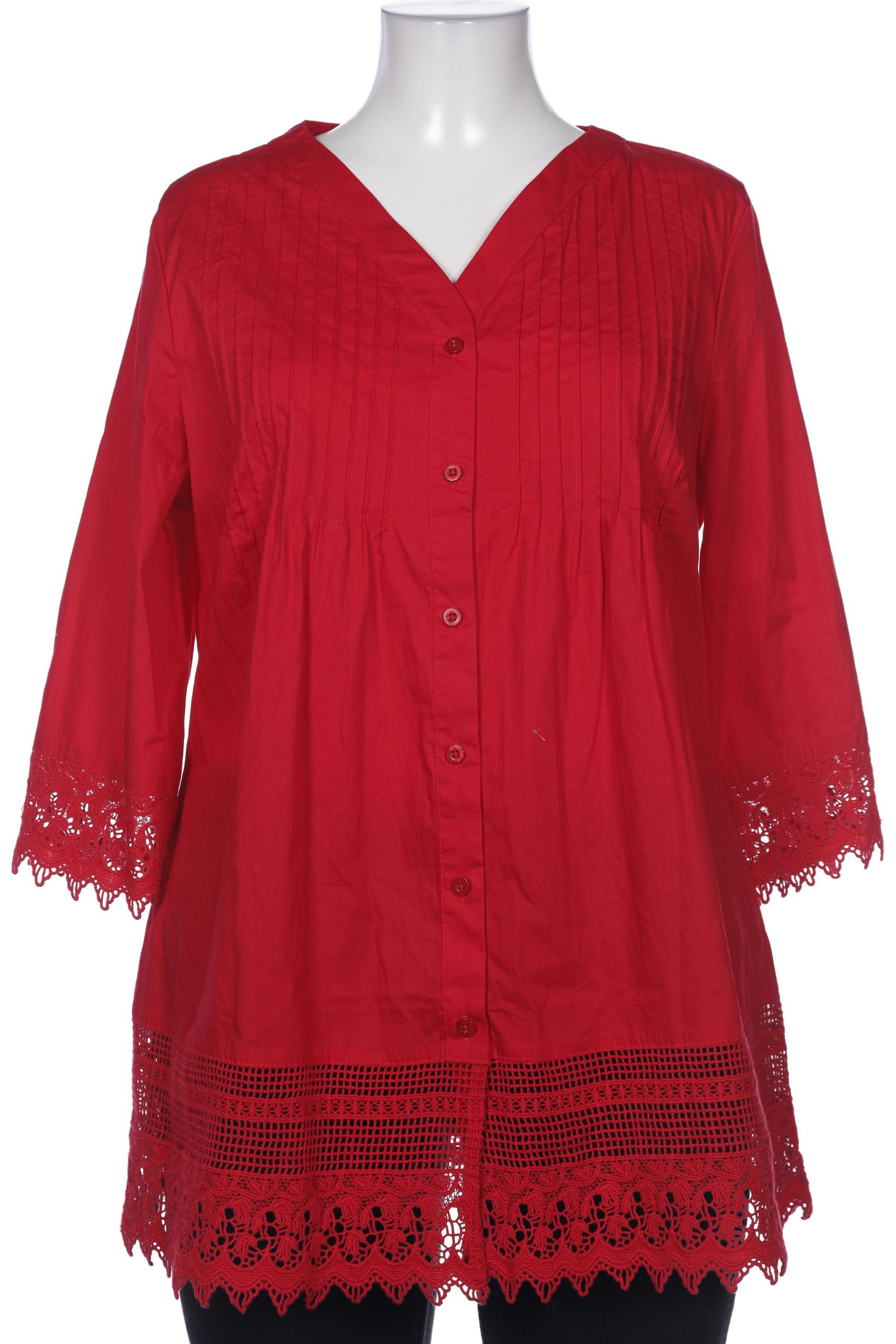 

Ulla Popken Damen Bluse, rot