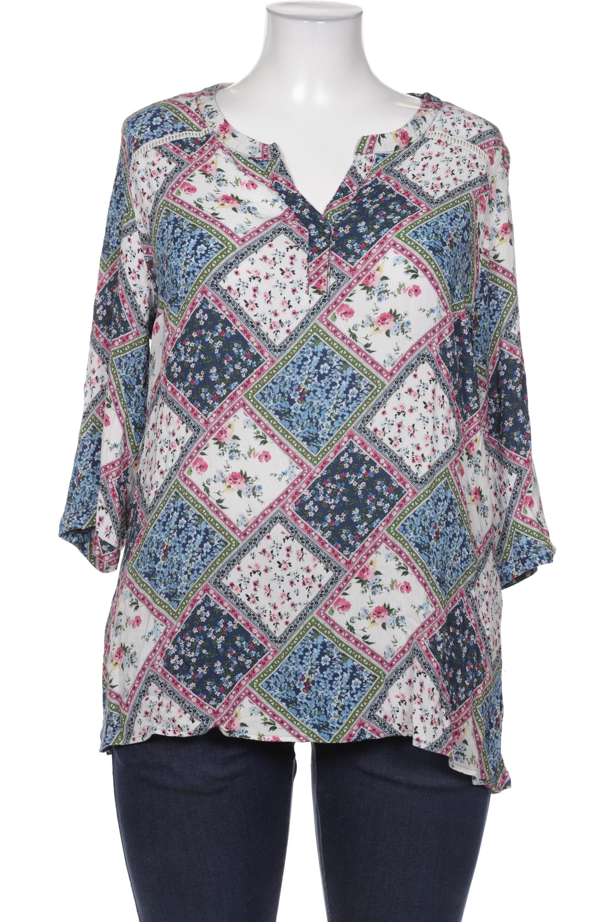 

Ulla Popken Damen Bluse, blau, Gr. 42