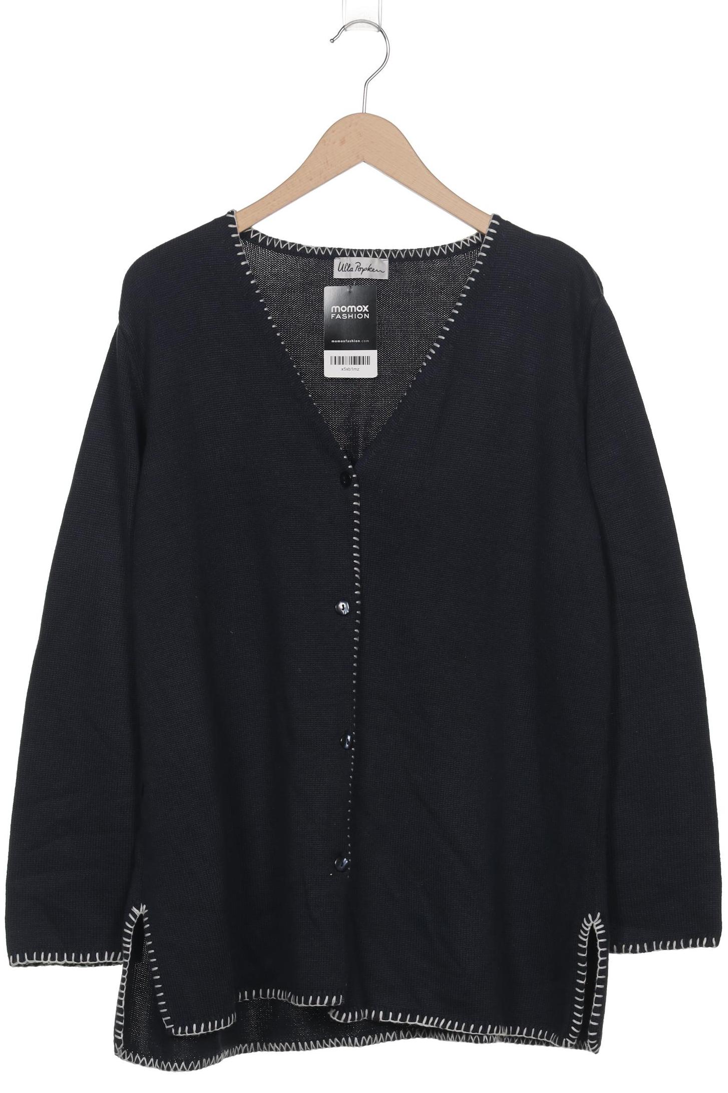 

Ulla Popken Damen Strickjacke, marineblau, Gr. 46